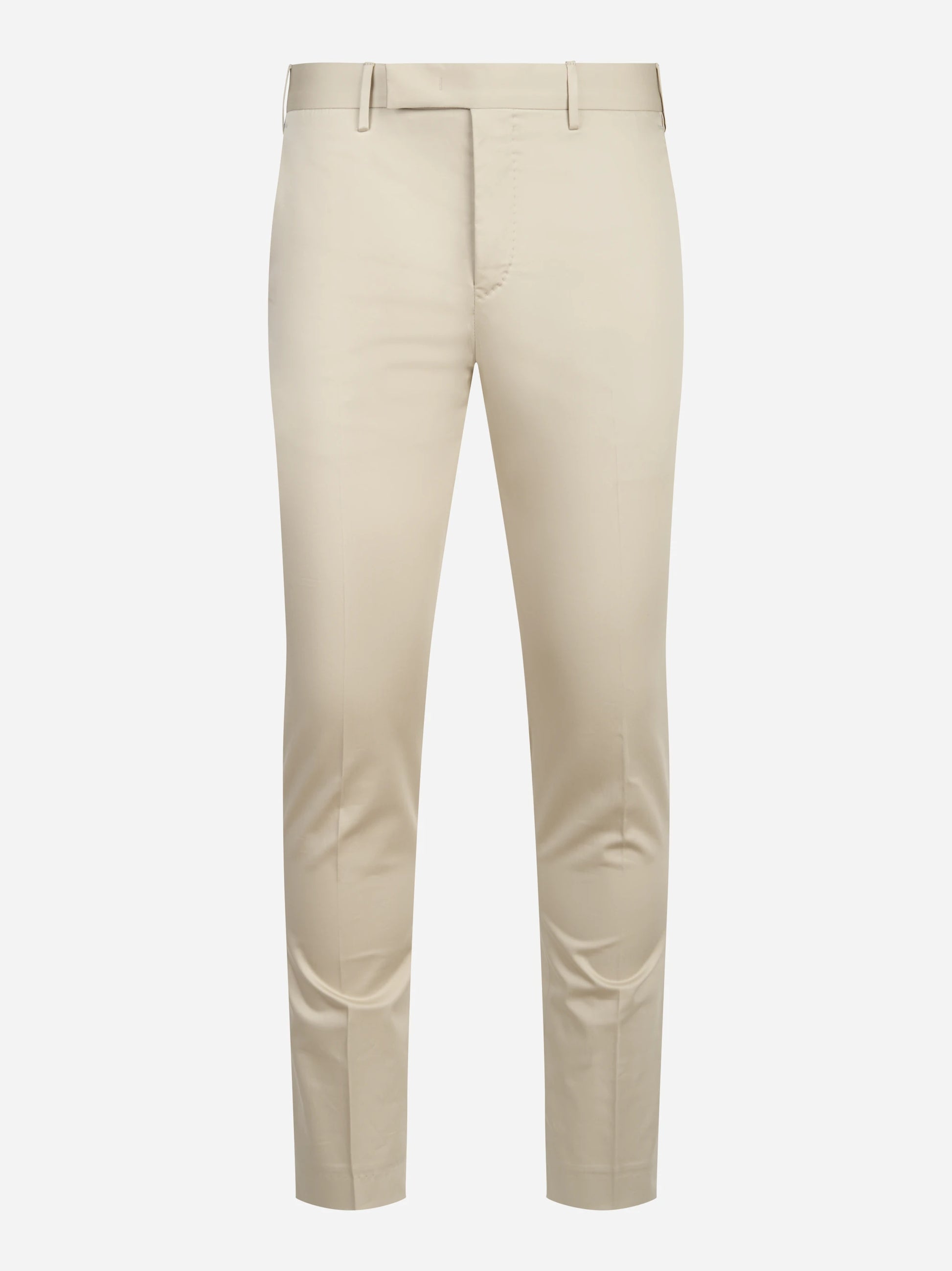 Pantalone skin fit Dieci in cotone stretch beige