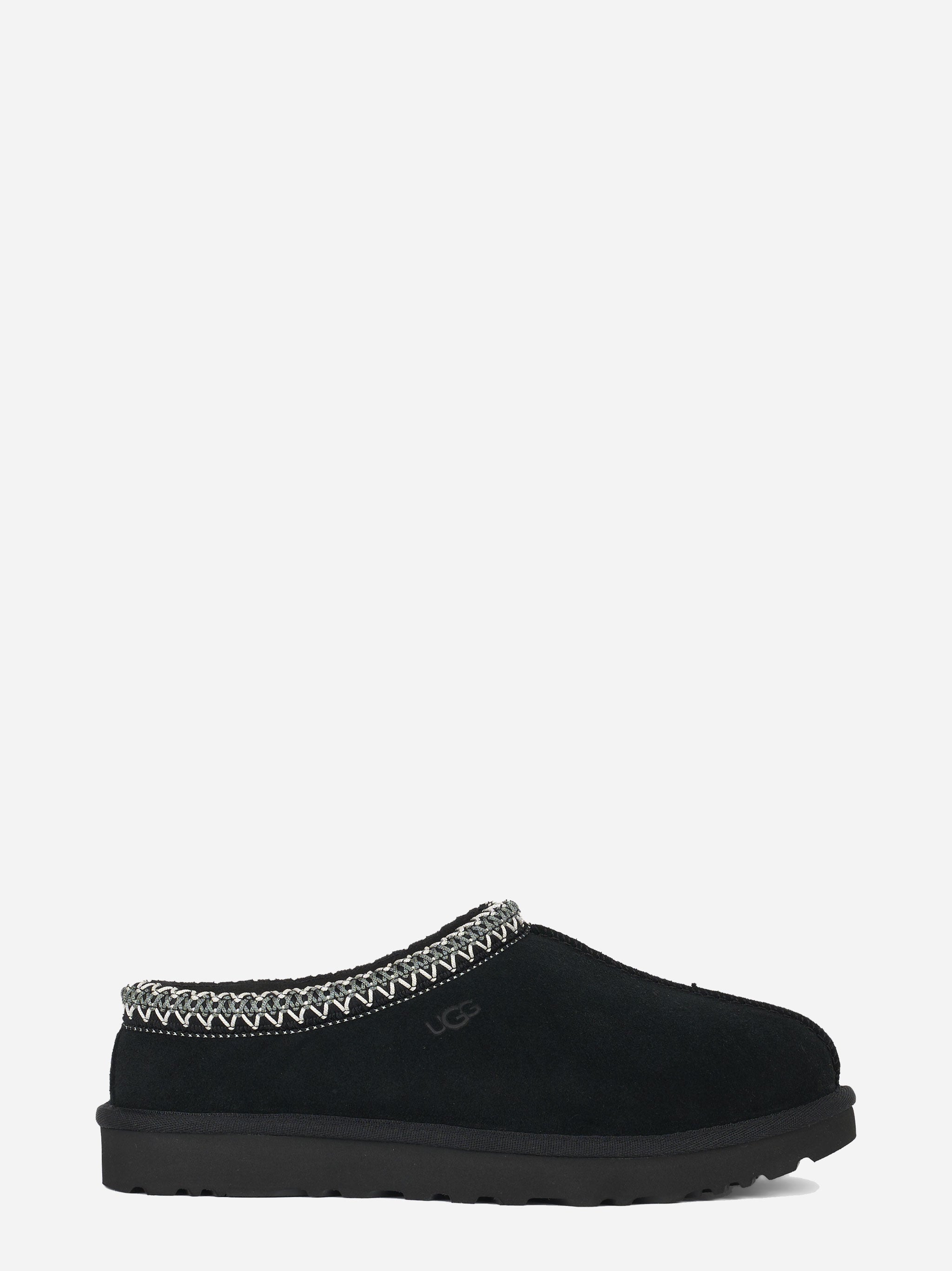 Ciabatta Tasman in suede Nero