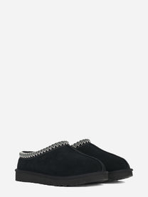 Ciabatta Tasman in suede Nero