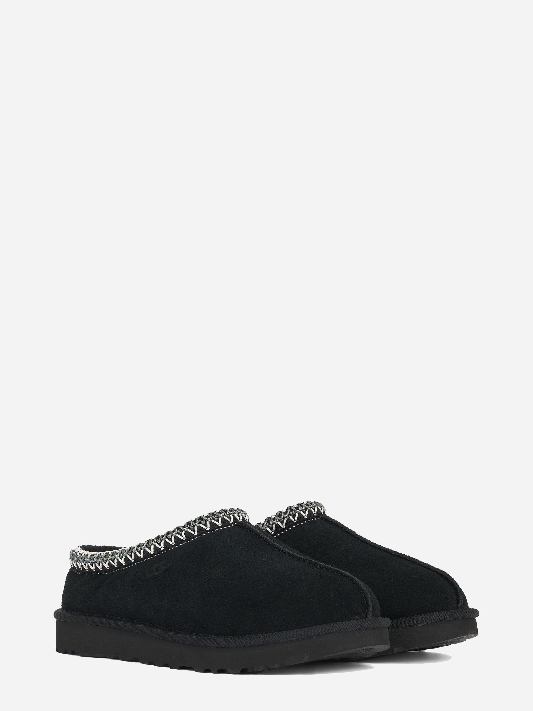 Ciabatta Tasman in suede Nero