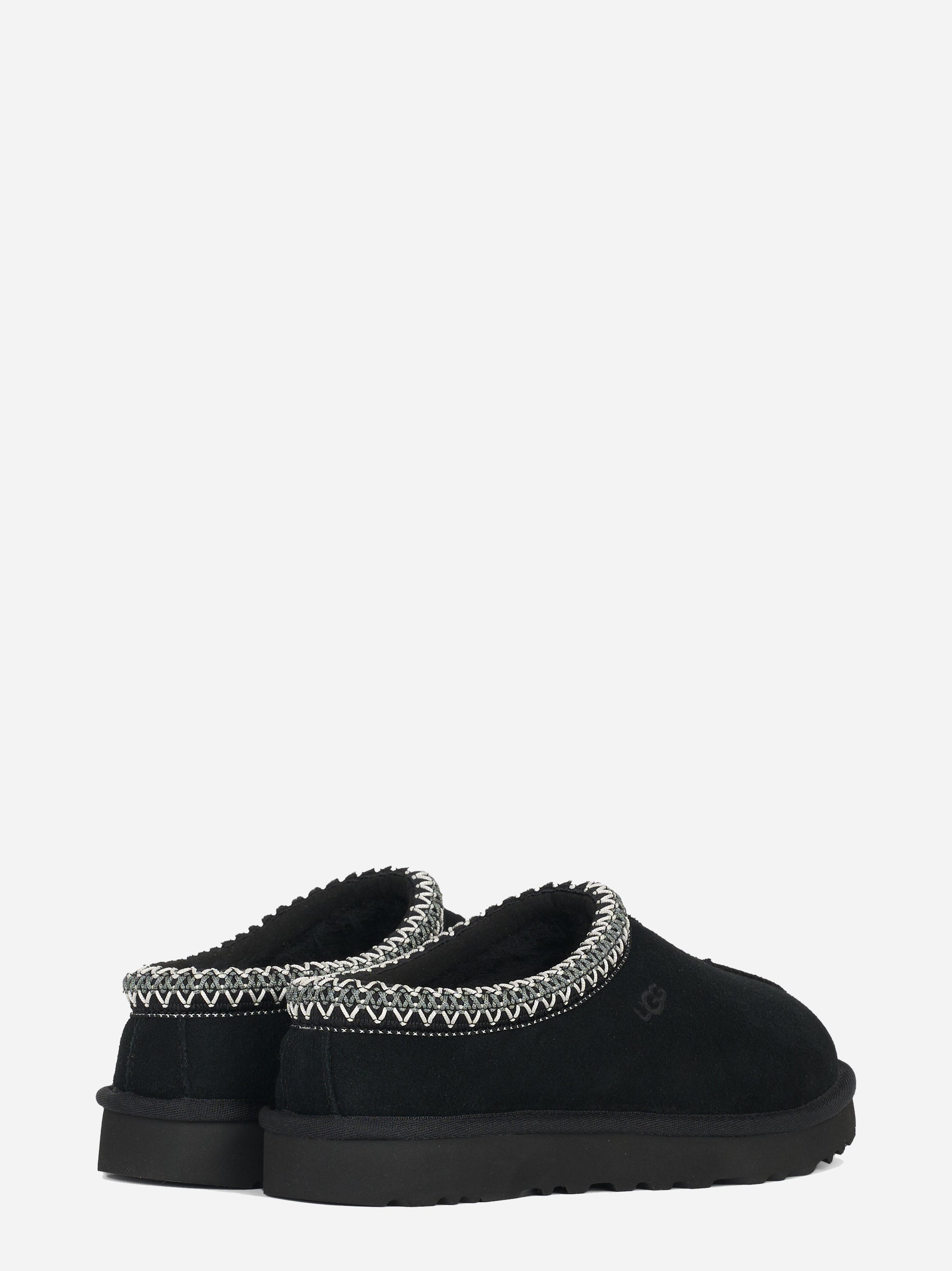 Ciabatta Tasman in suede Nero