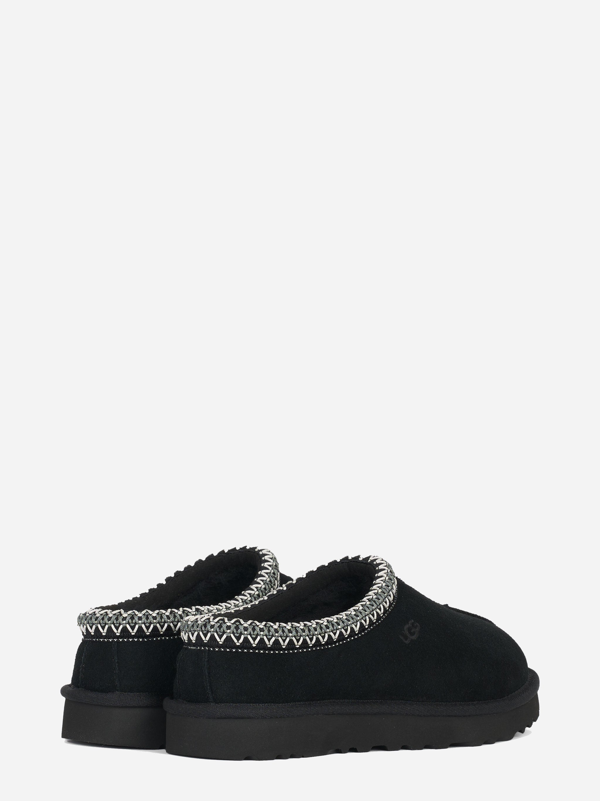 Ciabatta Tasman in suede Nero