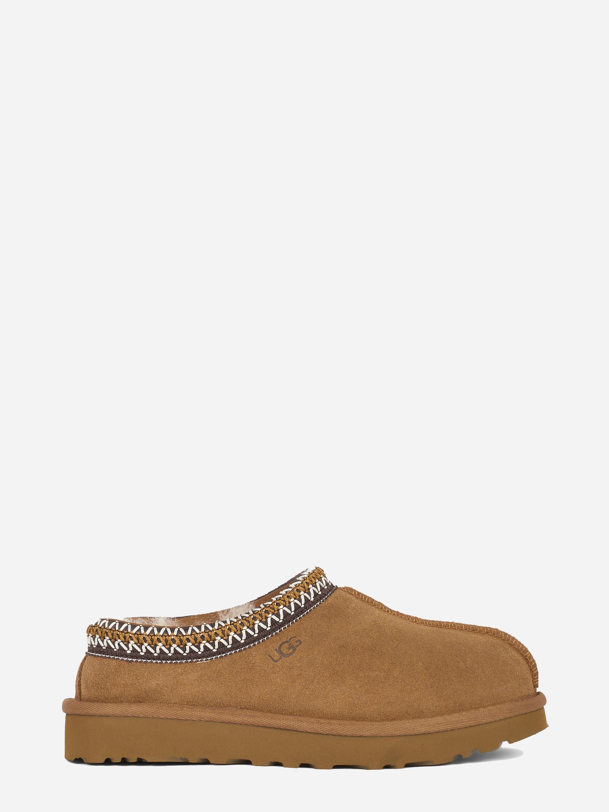 Ciabatta Tasman in suede Chestnut