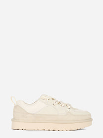 Sneakers Lo Lowmel in suede e nylon Bianca