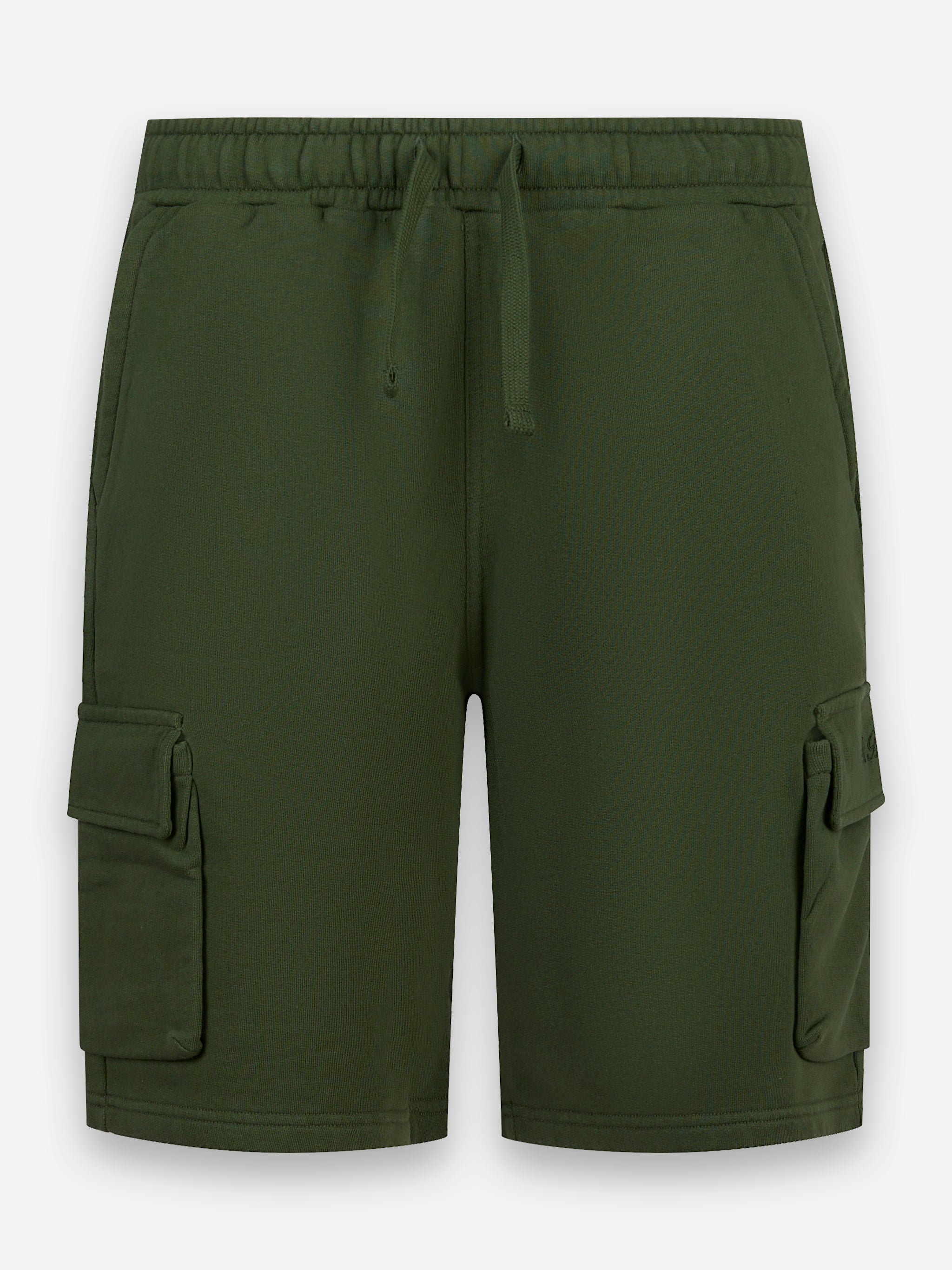 Shorts cargo Cargy in jersey di cotone Verde