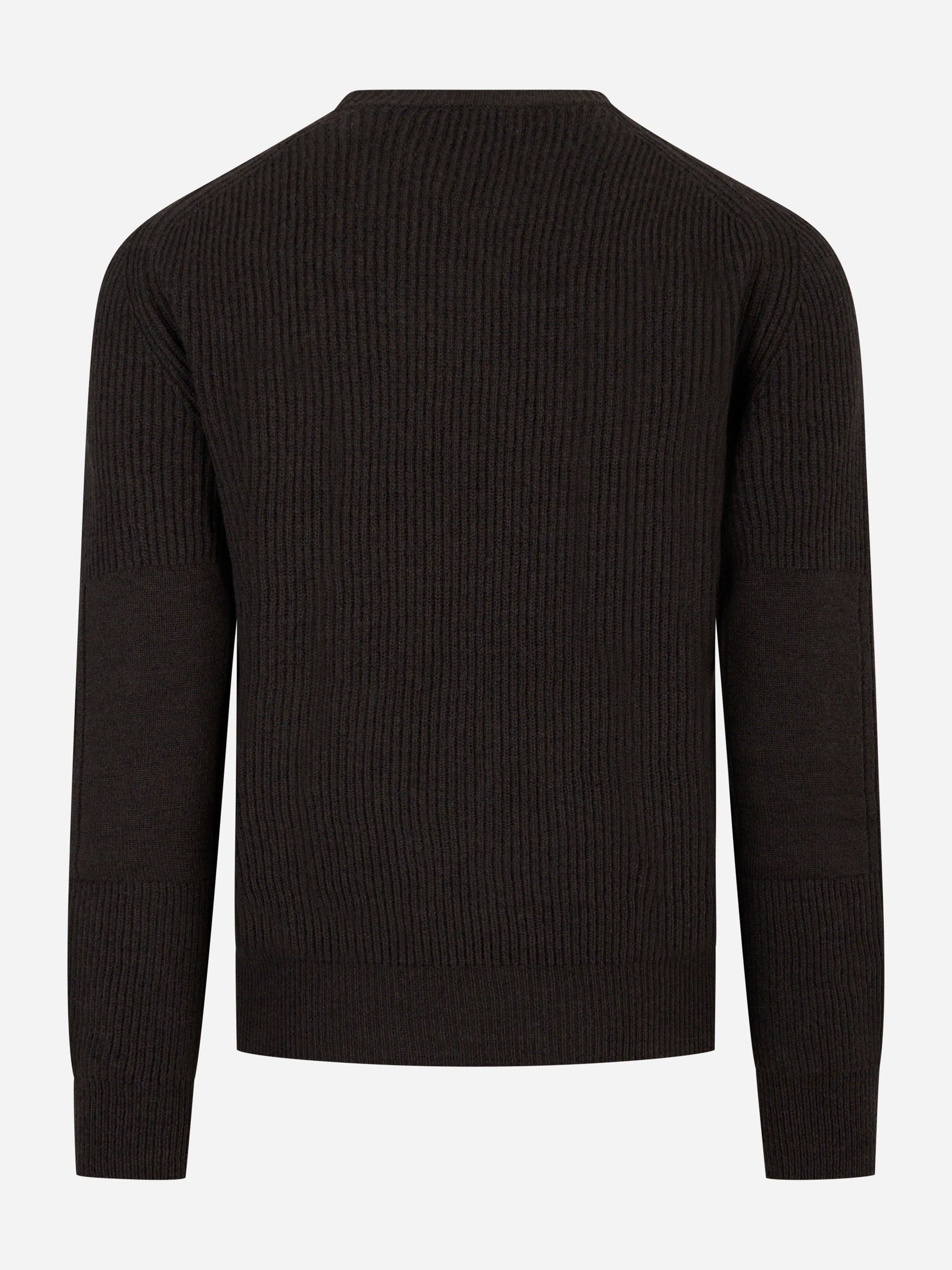 Maglia girocollo regular Marrone
