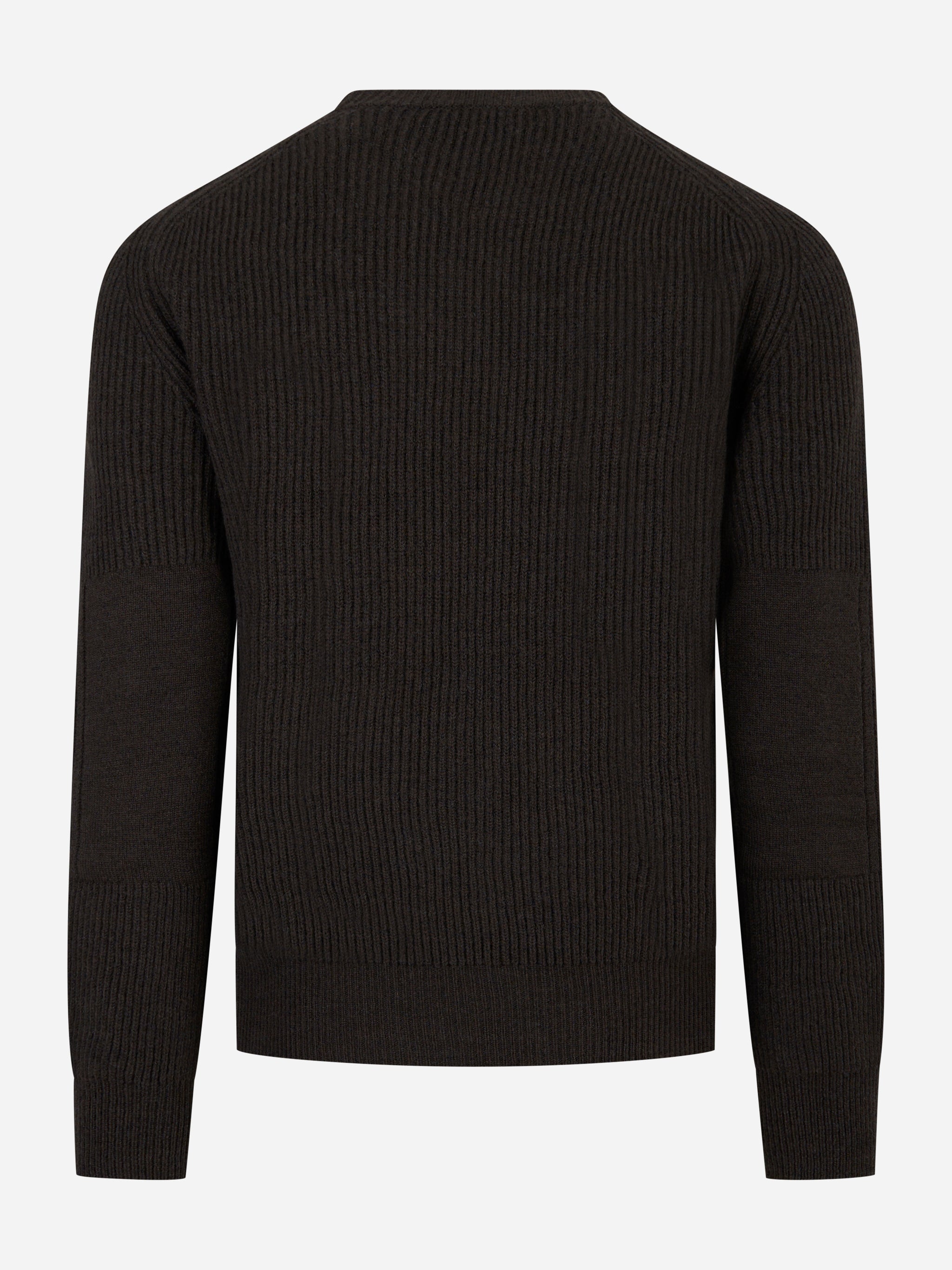 Maglia girocollo regular Marrone