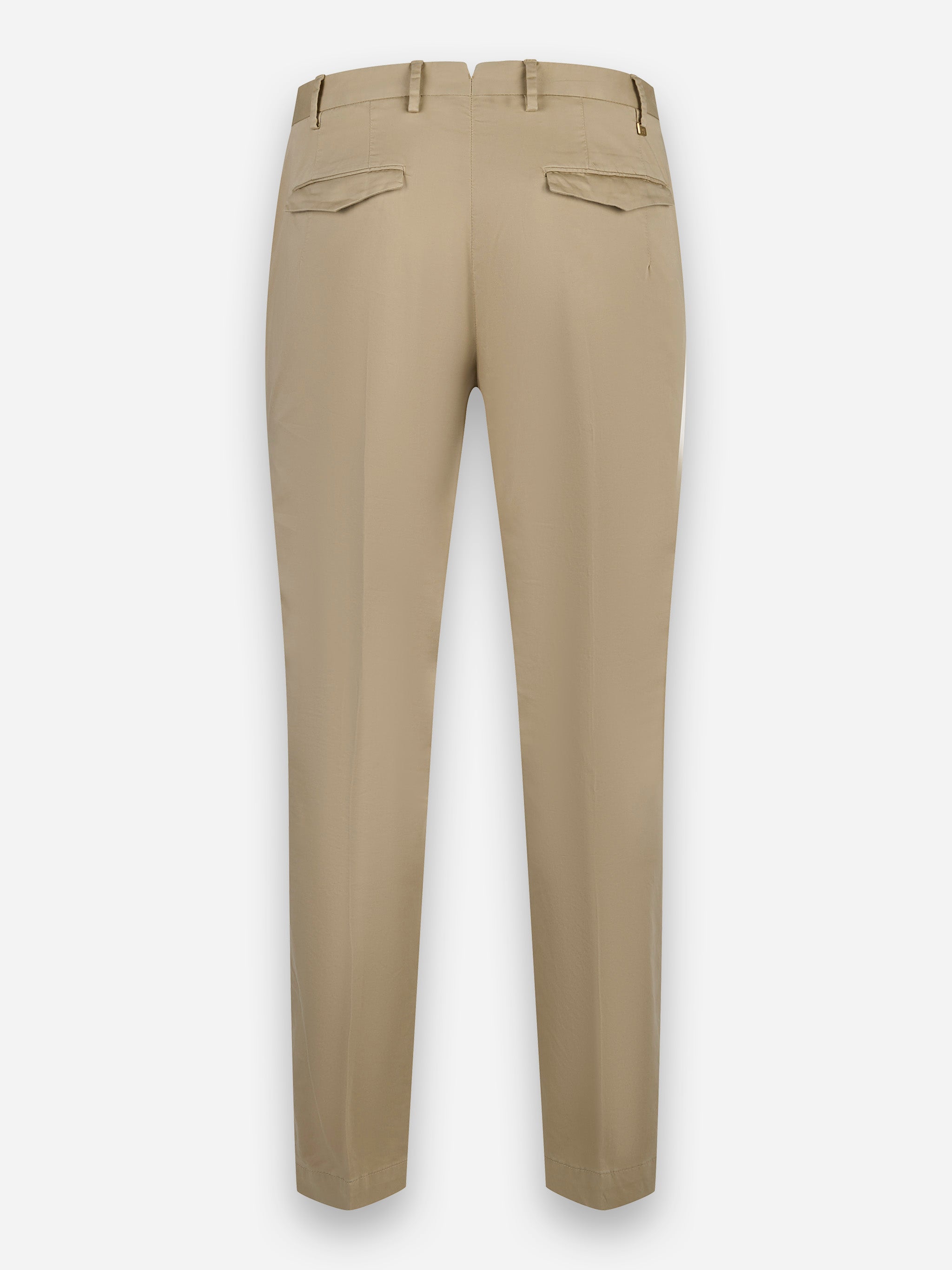 Pantalone slim fit in cotone stretch Master Beige