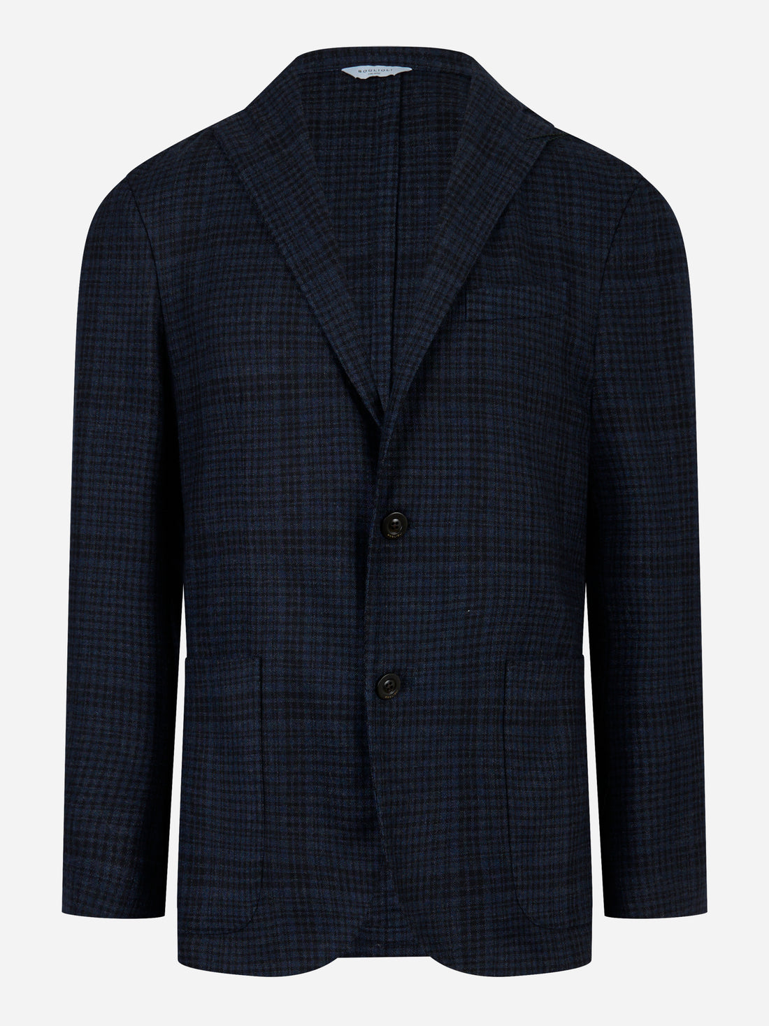 Blazer monopetto in lana Blu