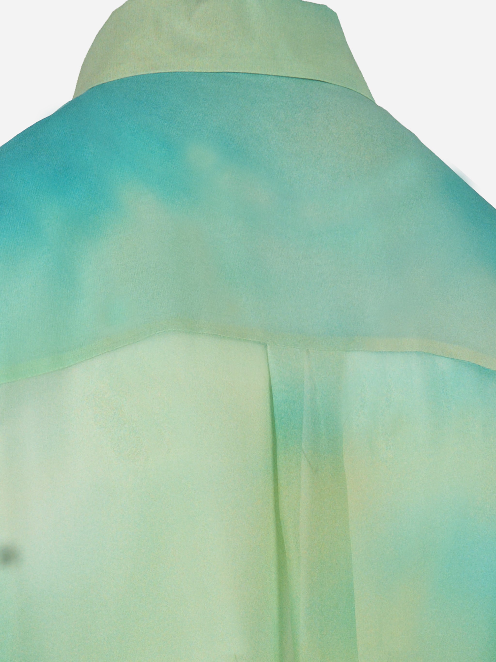 Camicia in seta Verde