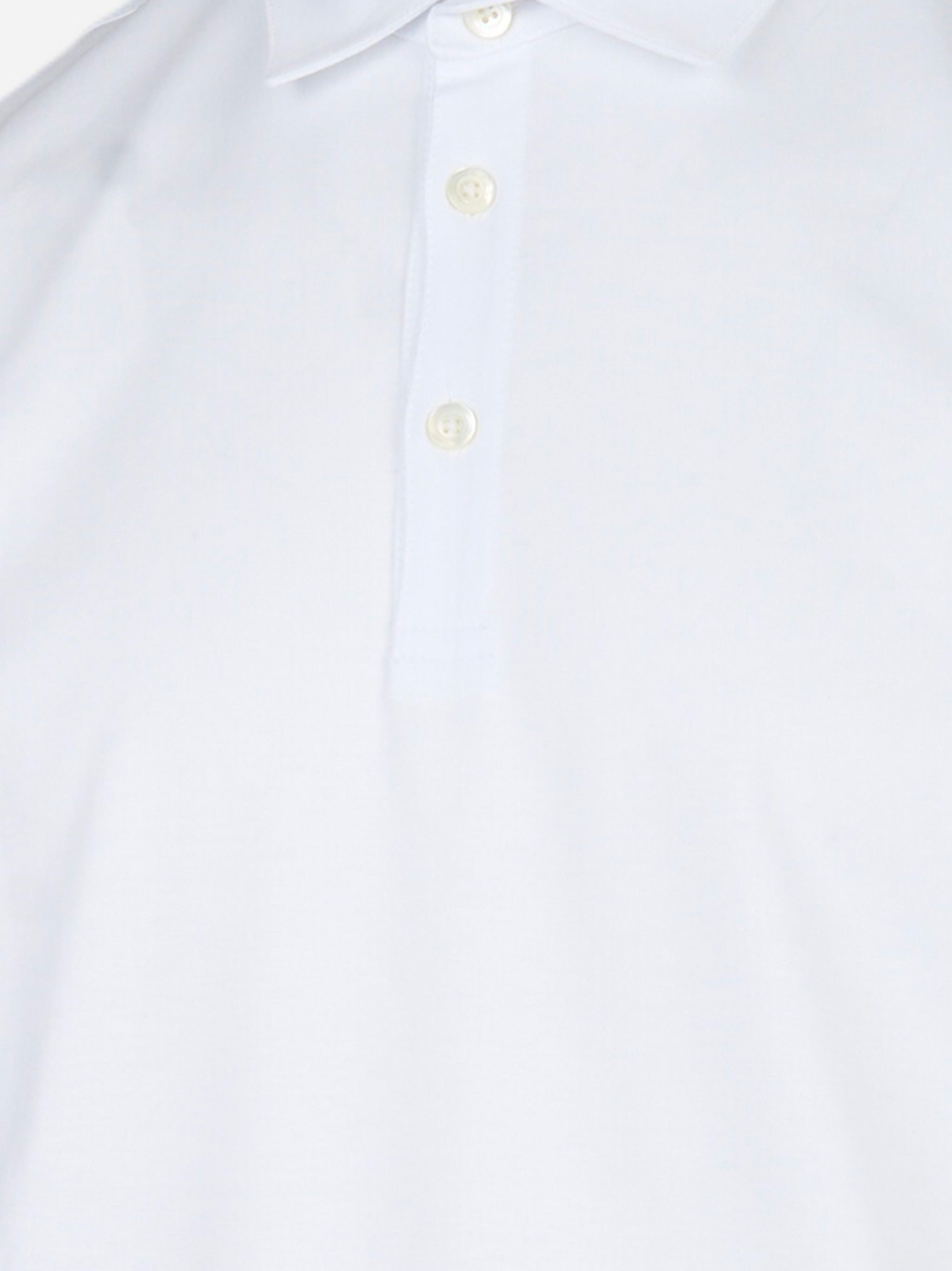 Polo manica corta in cotone Bianco