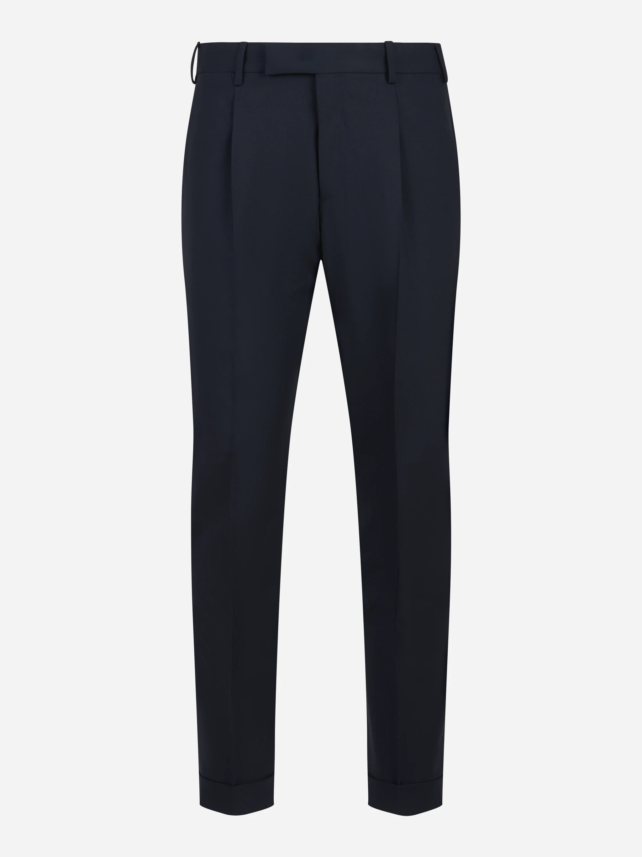 Pantalone Rebel in fresco lana stretch blu