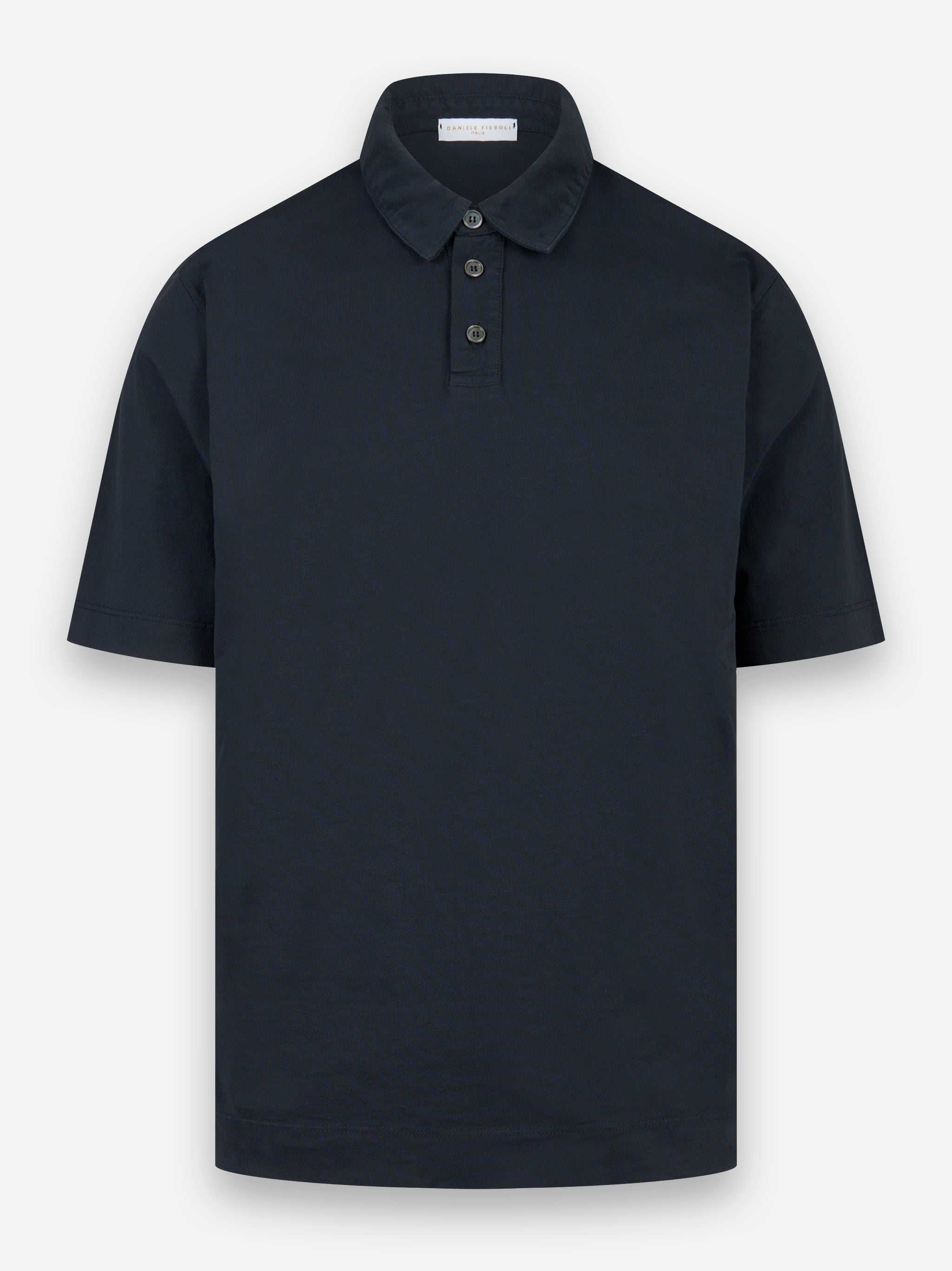 Polo manica corta slim Blu