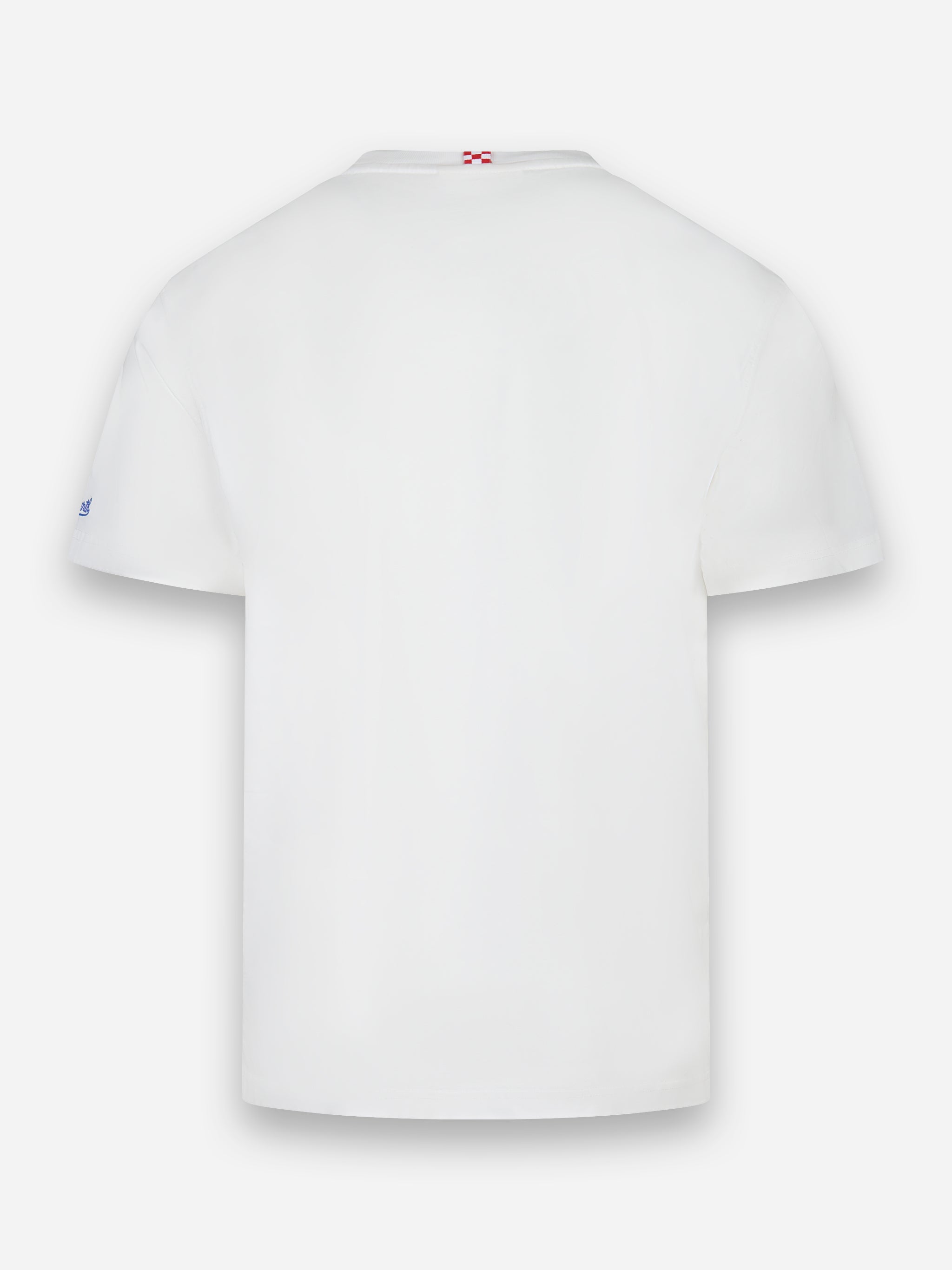 T-shirt manica corta con ricamo Vattelaapesca Bianco