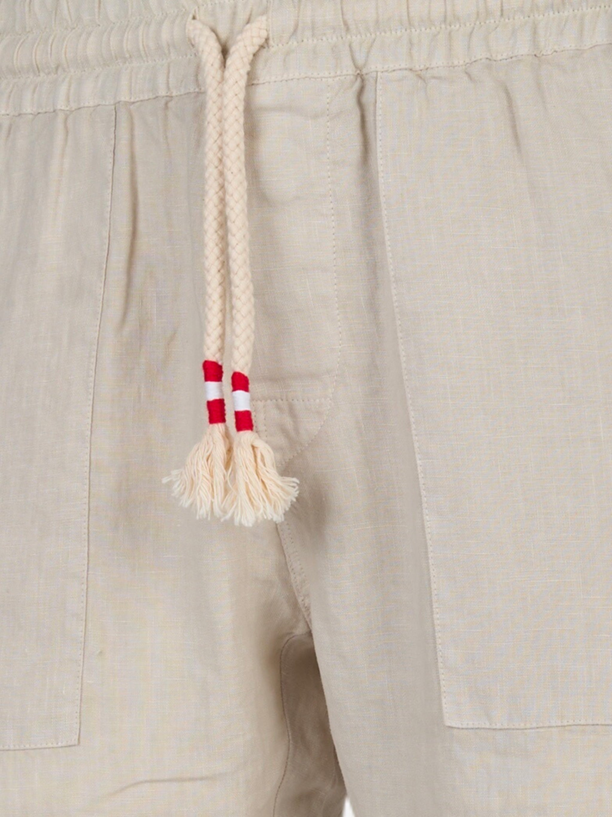Pantalone Calais in lino Beige