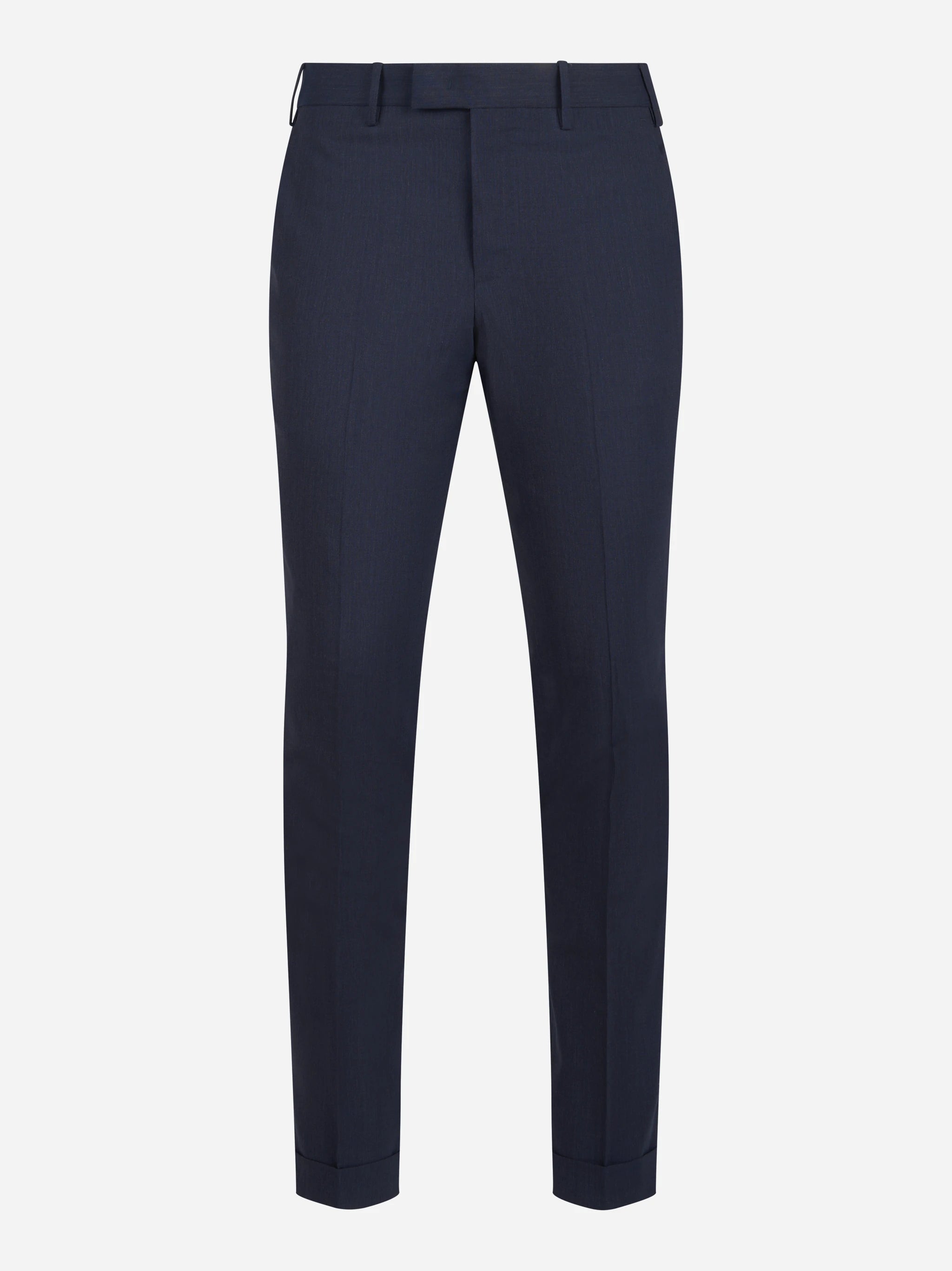 Pantalone Master in lana stretch blu
