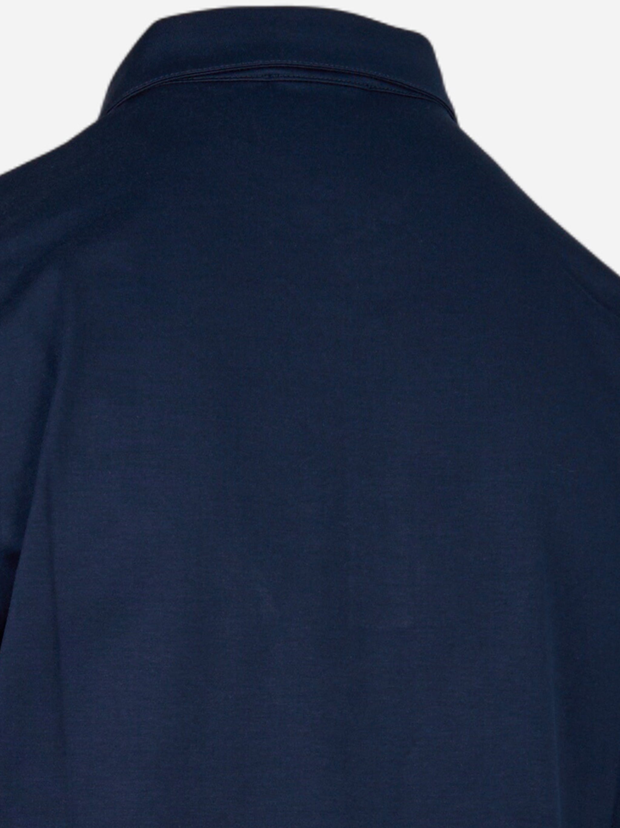 Polo manica corta in cotone Blu
