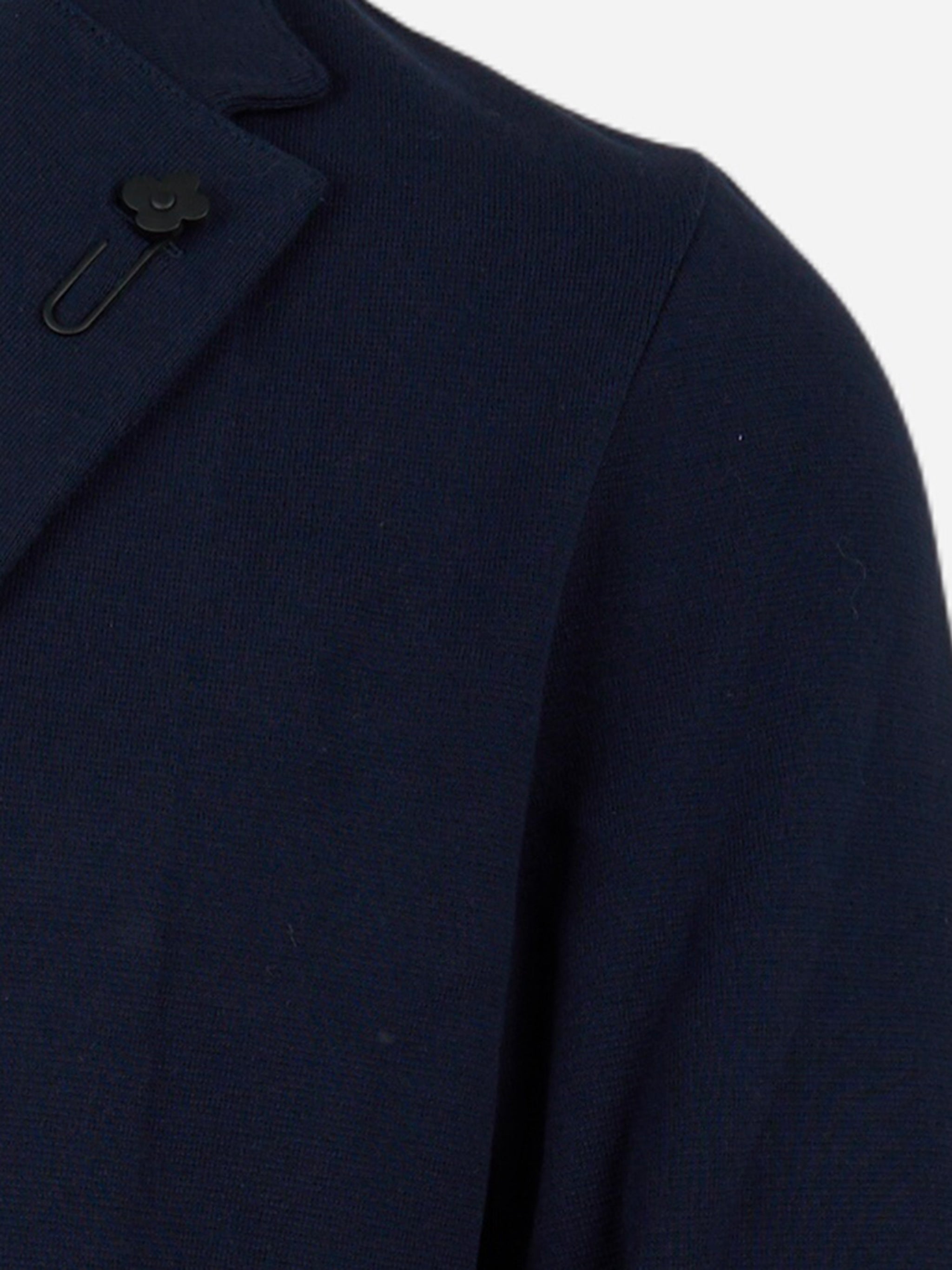 Giacca maglia Blu