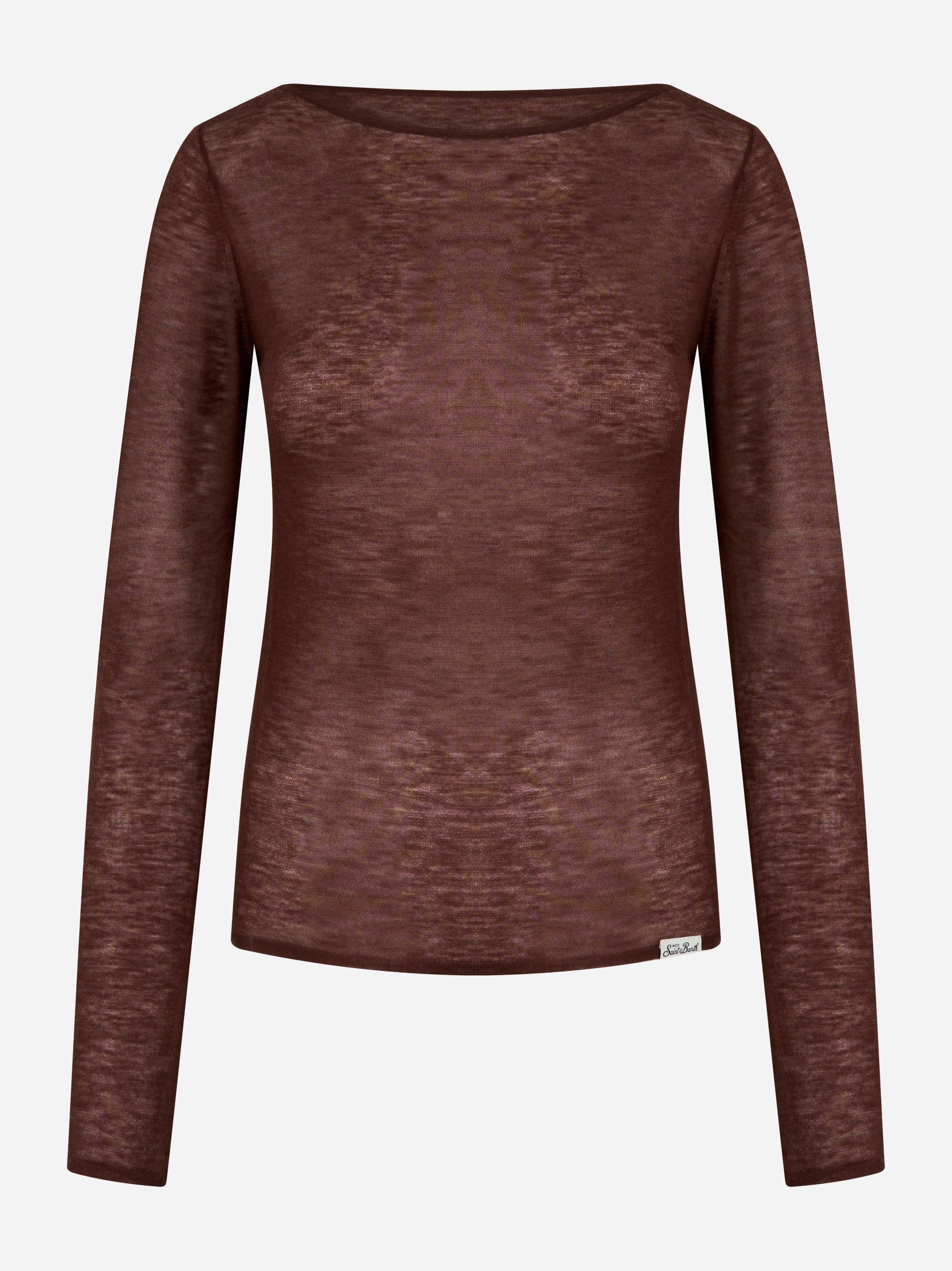 Maglia Pauline in lightwool Marrone