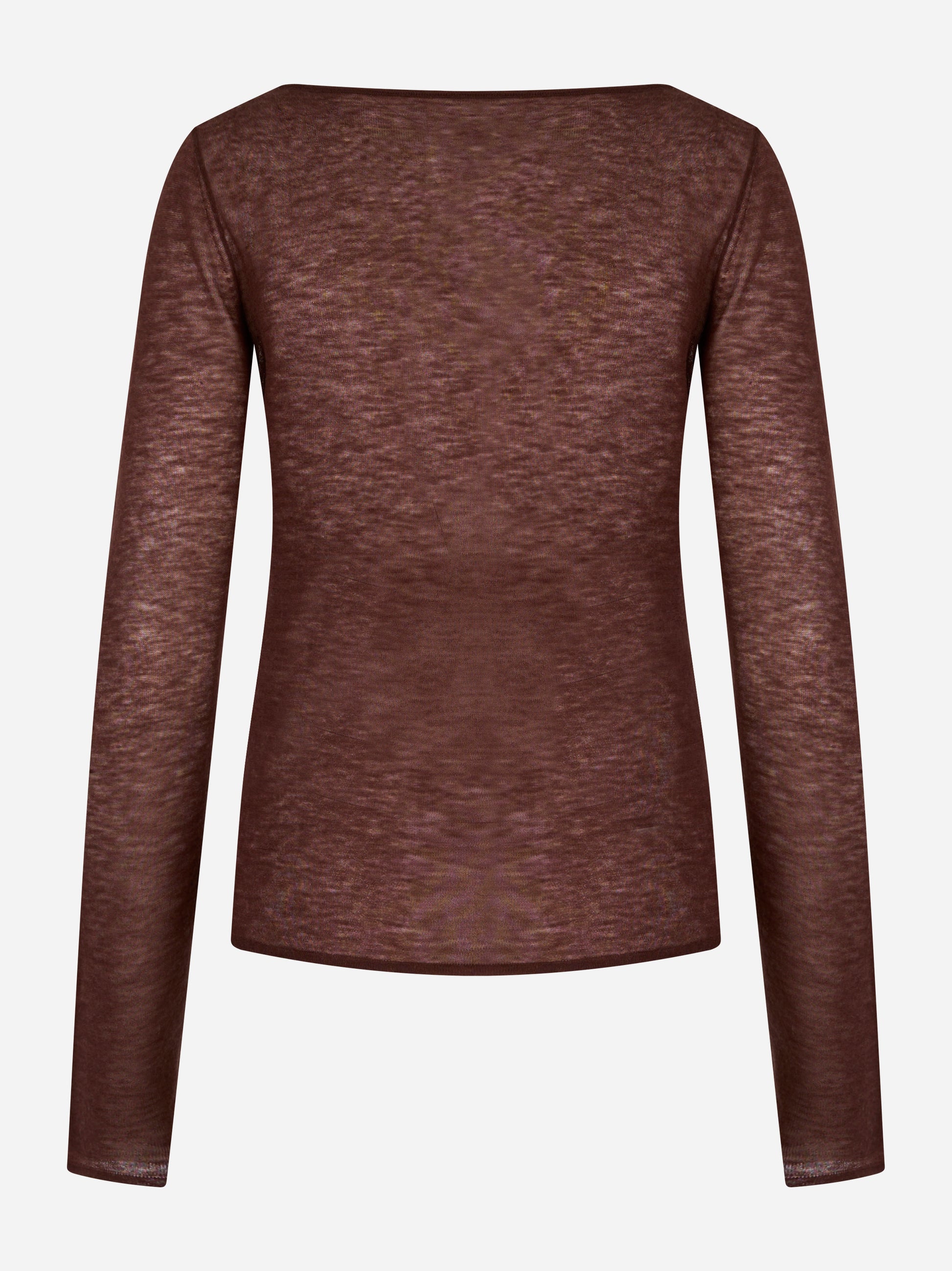 Maglia Pauline in lightwool Marrone