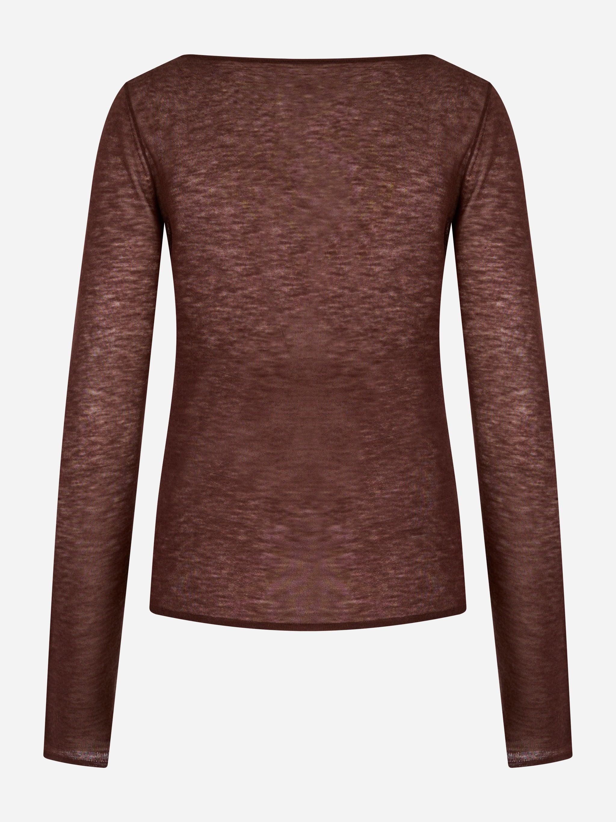 Maglia Pauline in lightwool Marrone