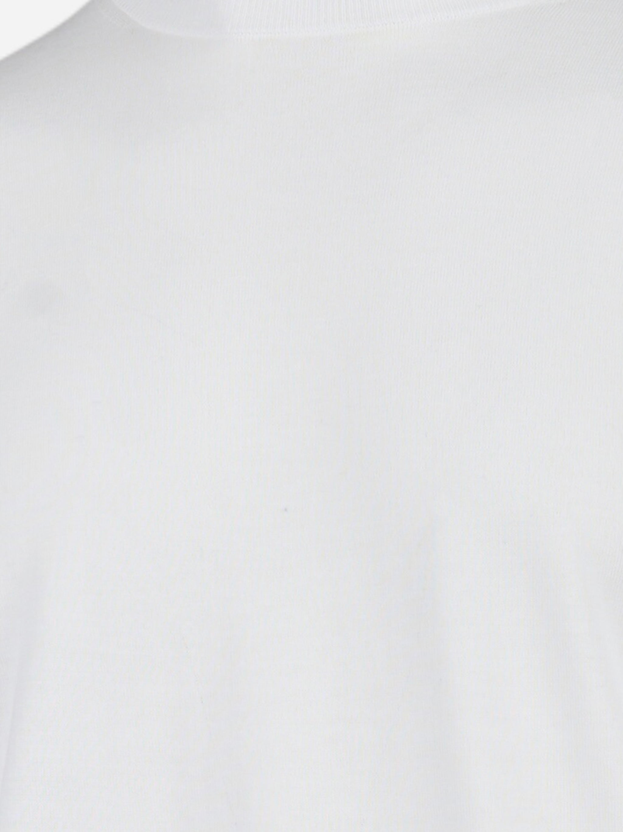 Maglia manica lunga in cotone Bianco