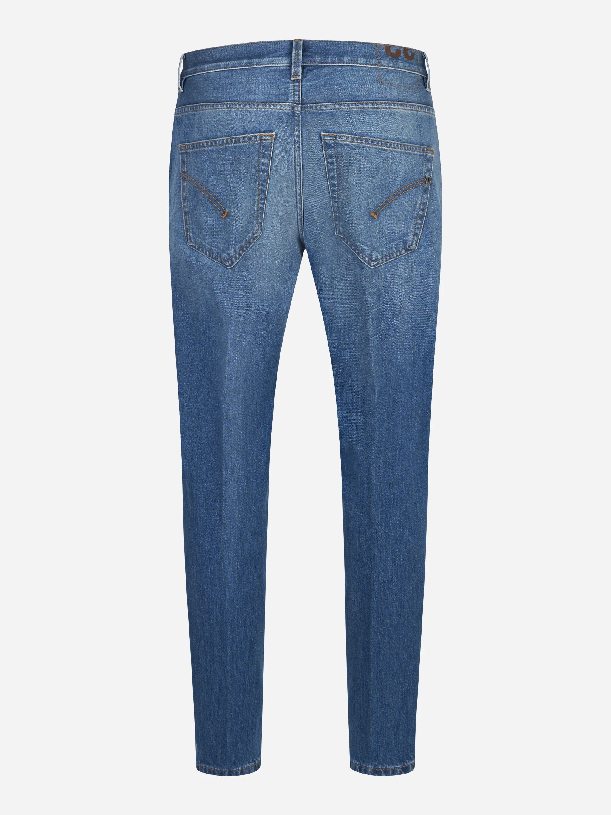 Jeans carrot fit Brighton in denim fermo
