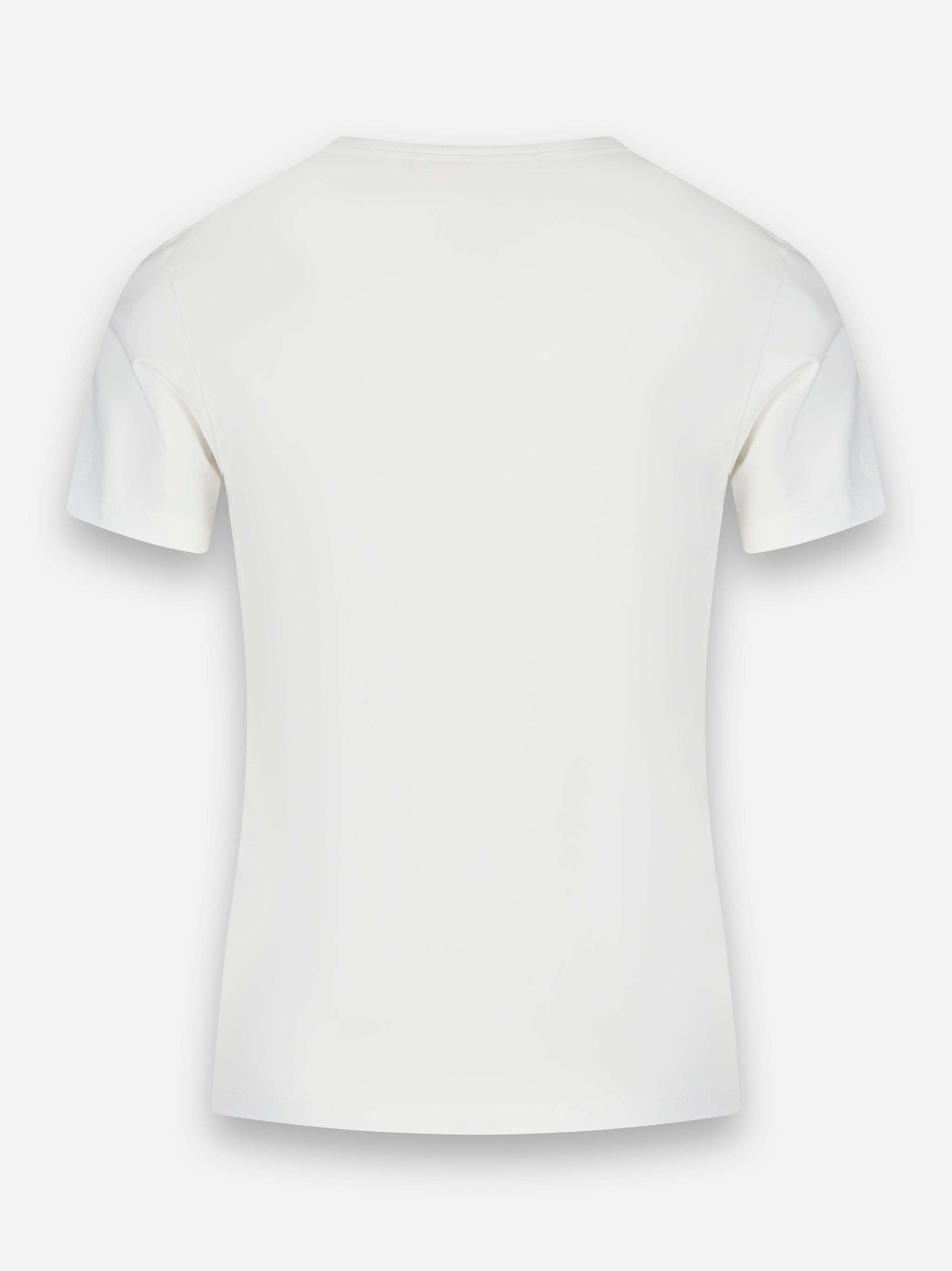T-shirt Esme manica corta con scritta "Sono Impegnativa" Bianco