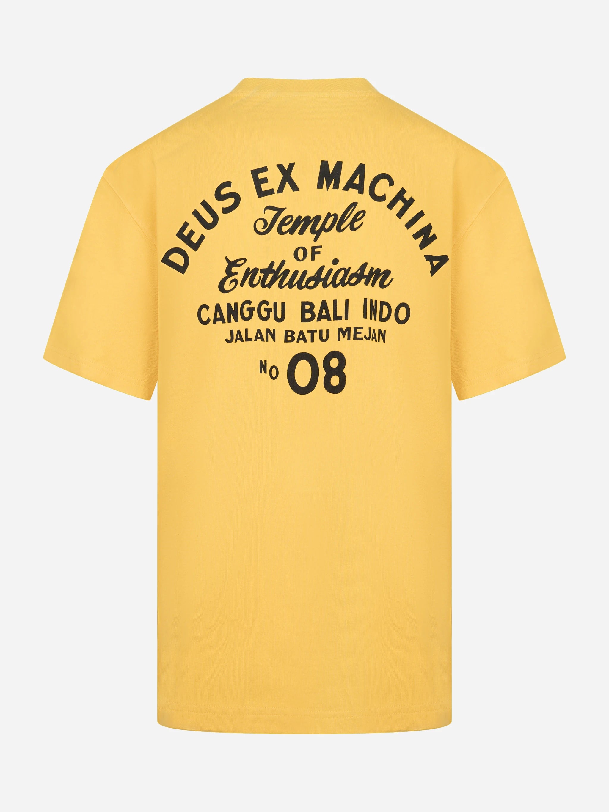 T-shirt Canggu Sign gialla