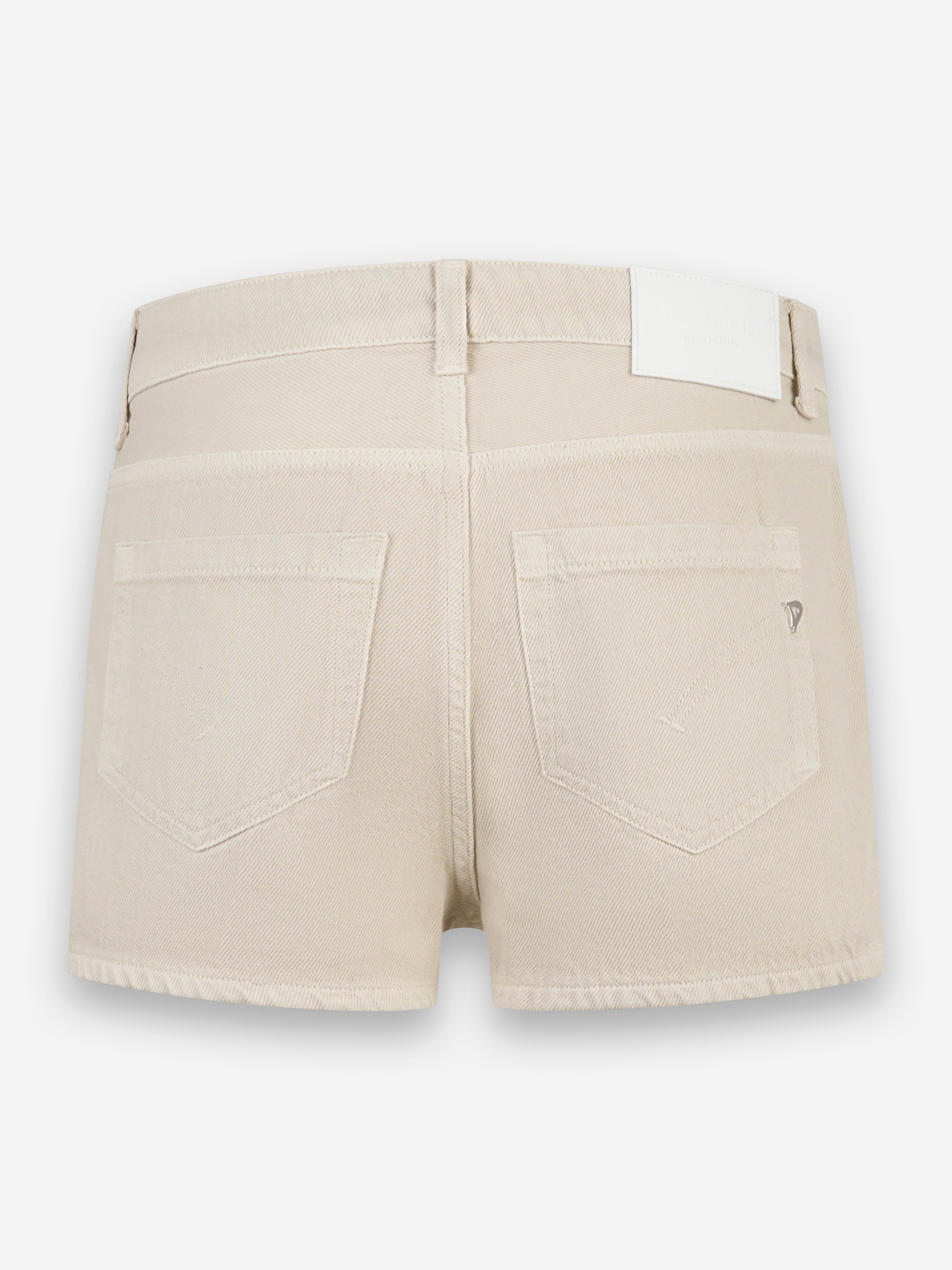 Shorts Evie in bull denim Beige
