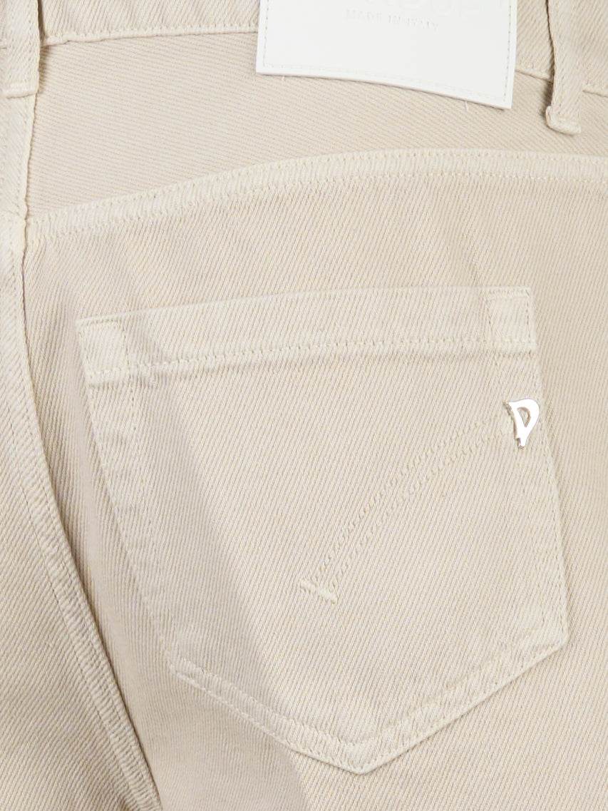 Shorts Evie in bull denim Beige