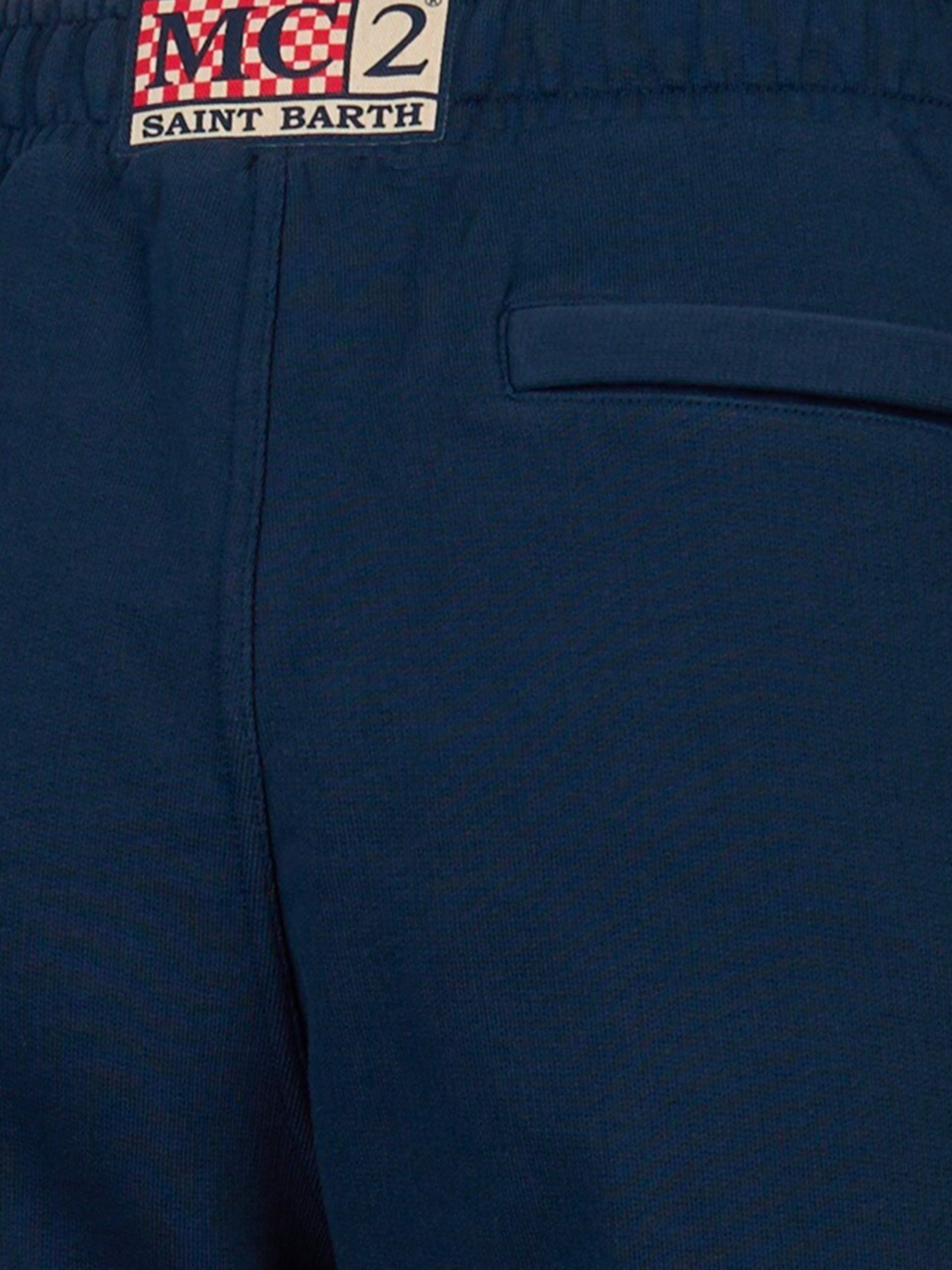 Shorts cargo Cargy in jersey di cotone Blu