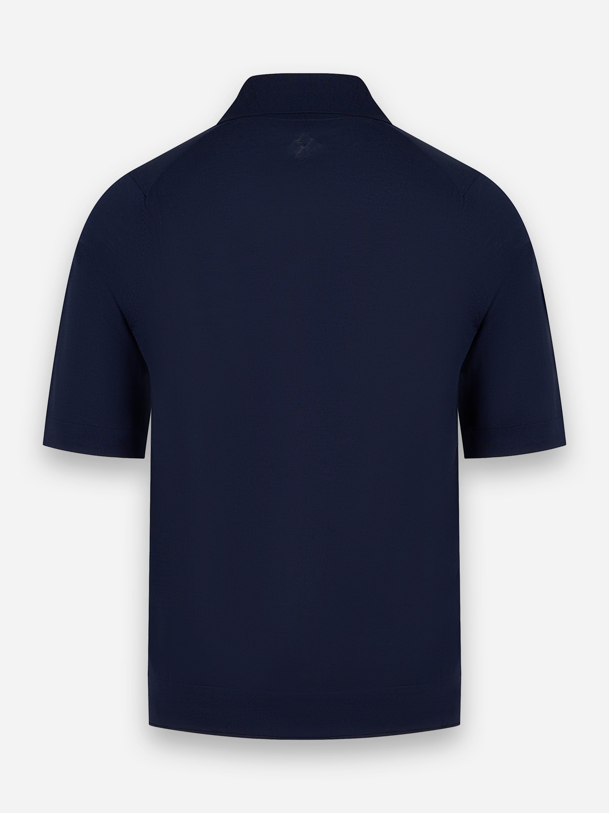 Polo bowling in cotone Blu