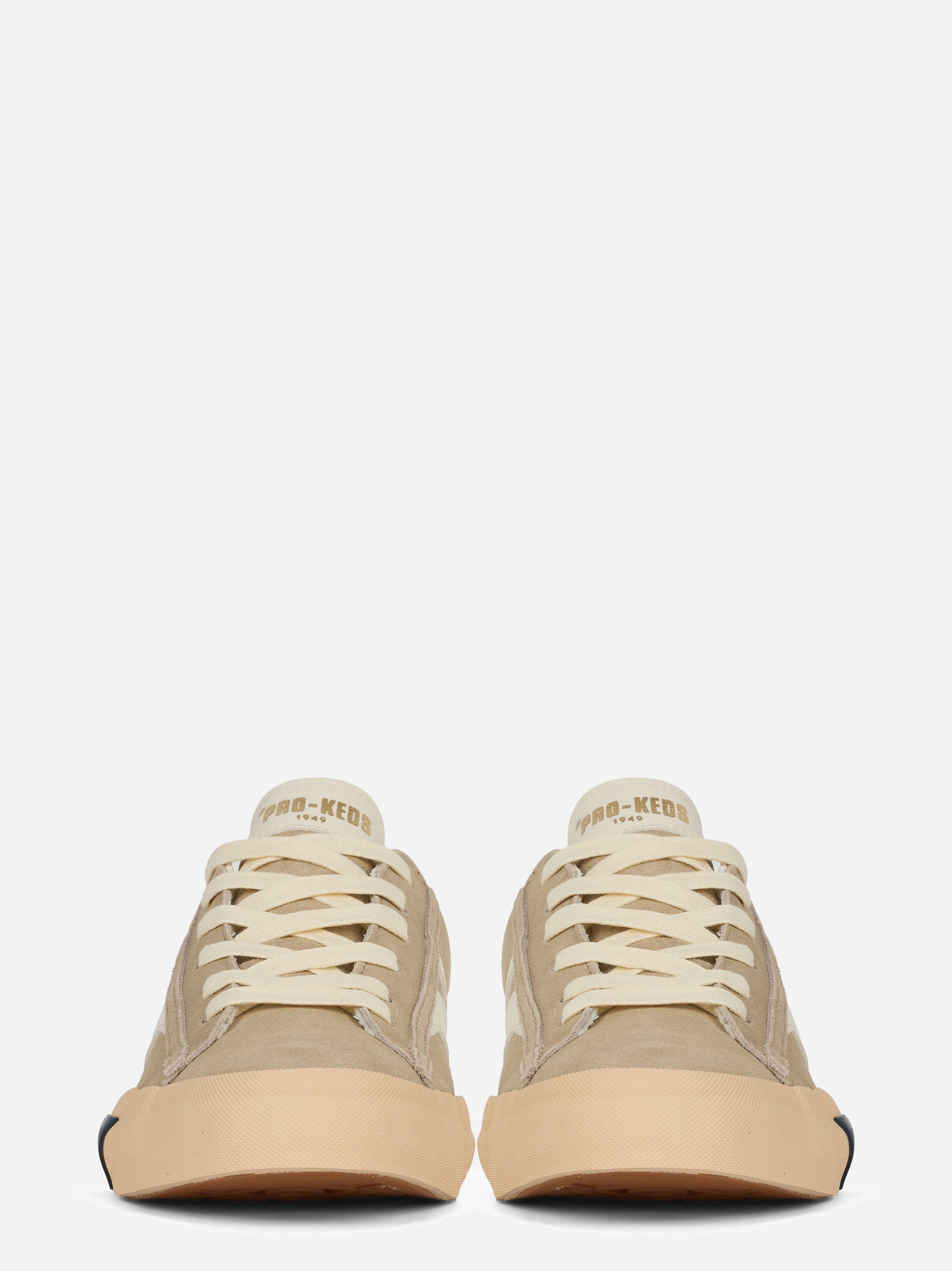 Sneakers Royal Classic in suede beige