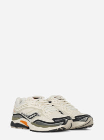 Sneakers Progrid Omni 9 in pelle e tela beige