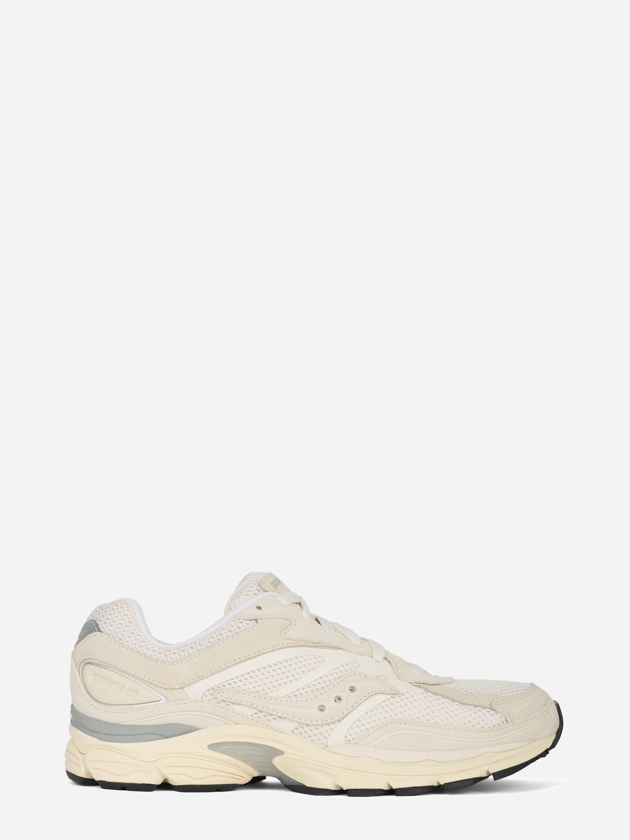 Sneakers Progrid Omni 9 in suede e tela bianca