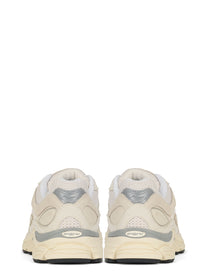 Sneakers Progrid Omni 9 in suede e tela bianca