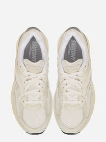 Sneakers Progrid Omni 9 in suede e tela bianca