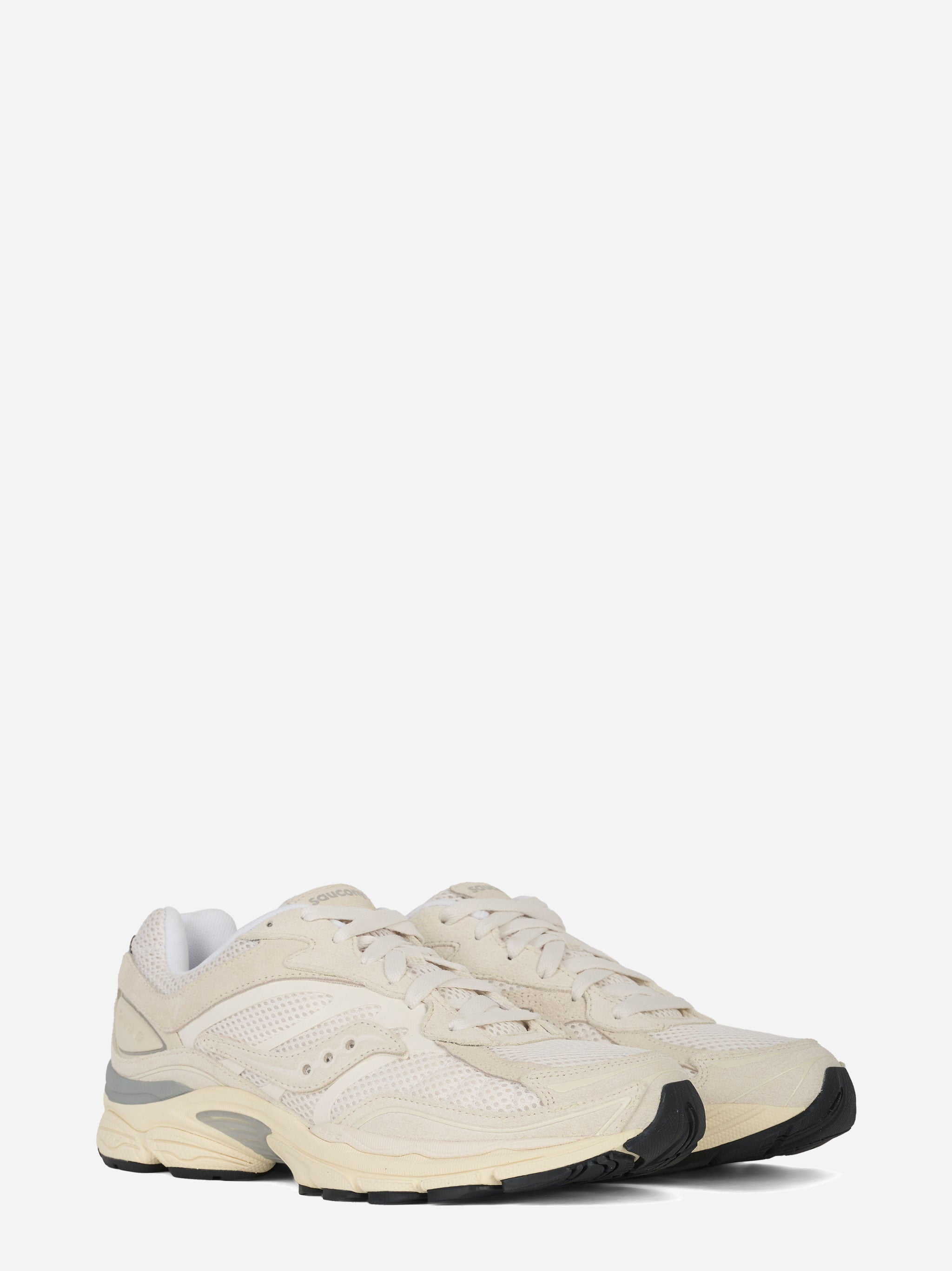 Sneakers Progrid Omni 9 in suede e tela bianca