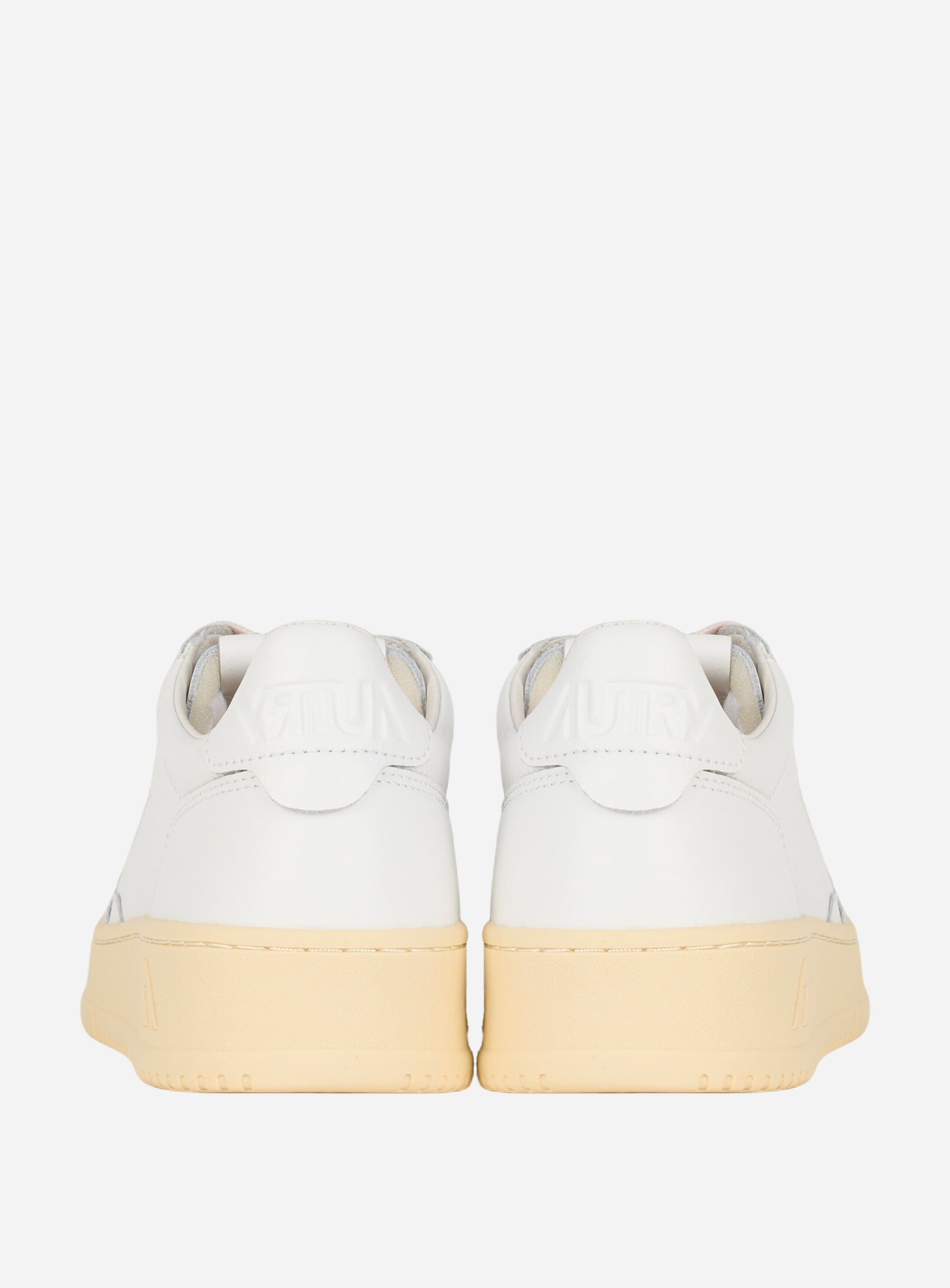 SNEAKERS MEDALIST LOW IN PELLE Bianco