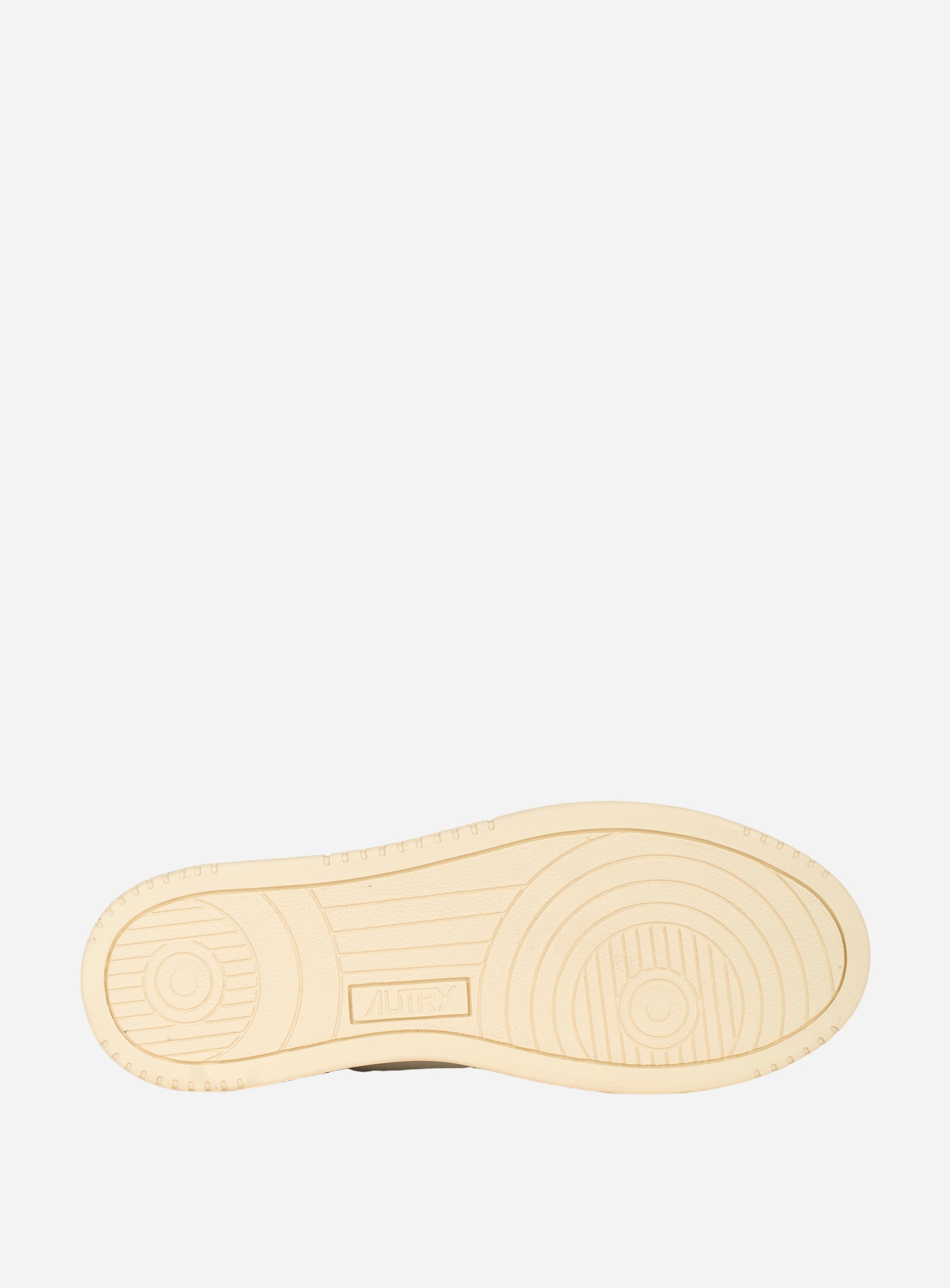 SNEAKERS MEDALIST LOW IN PELLE BIANCA CON TALLONCINO COLOR Verde