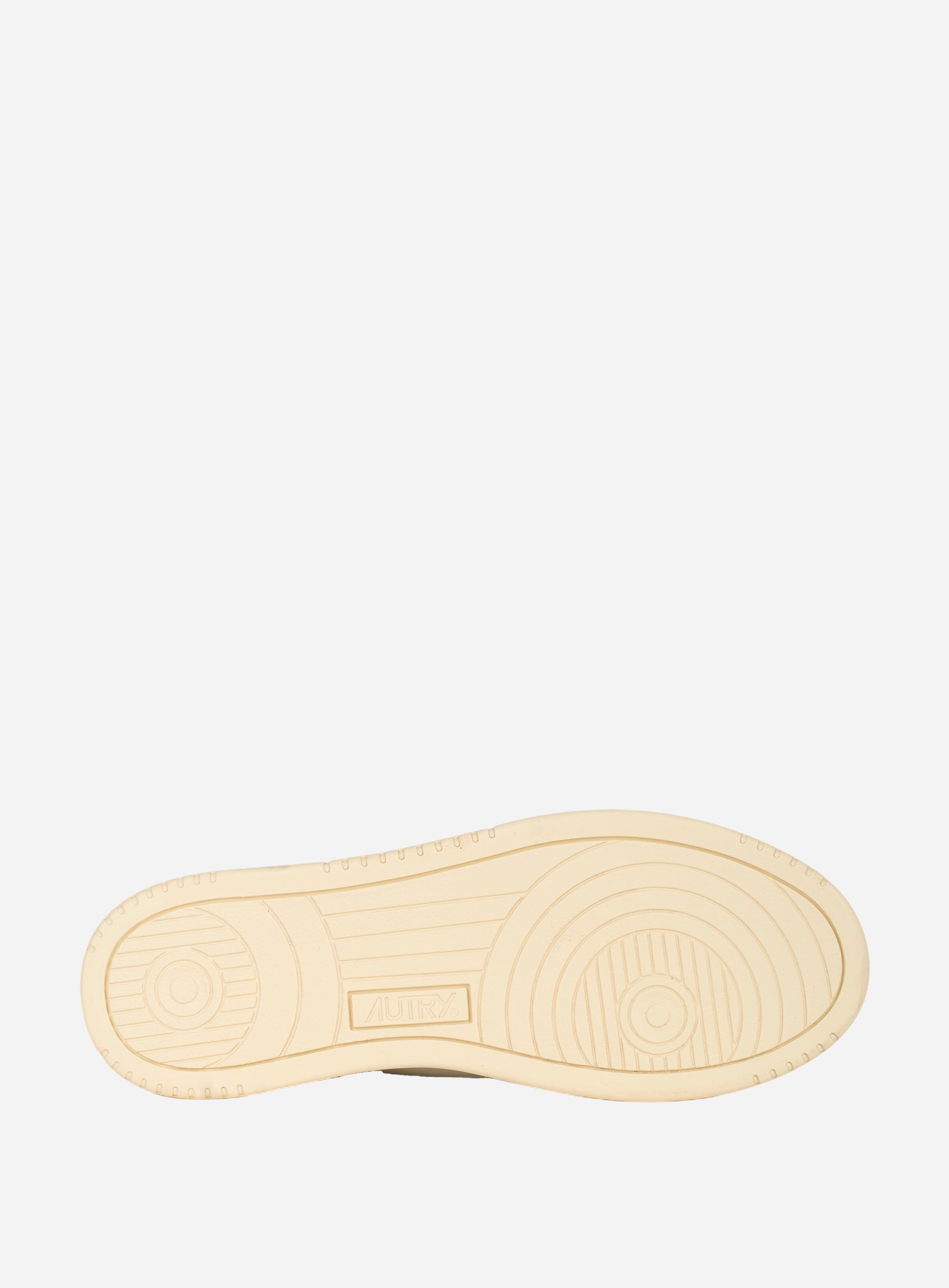SNEAKERS MEDALIST LOW IN PELLE E SUEDE BIANCA CON TALLONCINO COLOR Verde