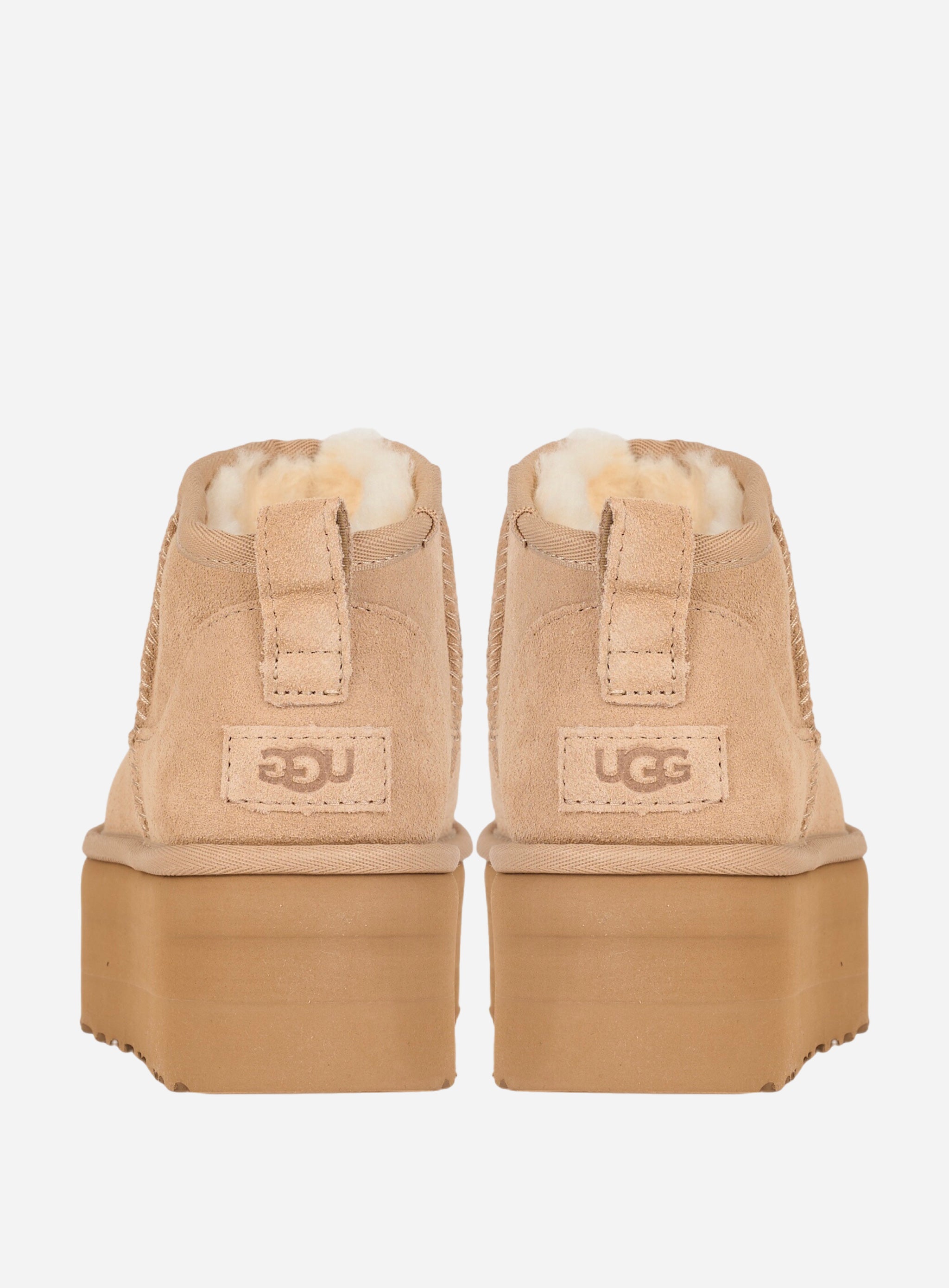 Stivale Classic Ultra Mini Platform Beige