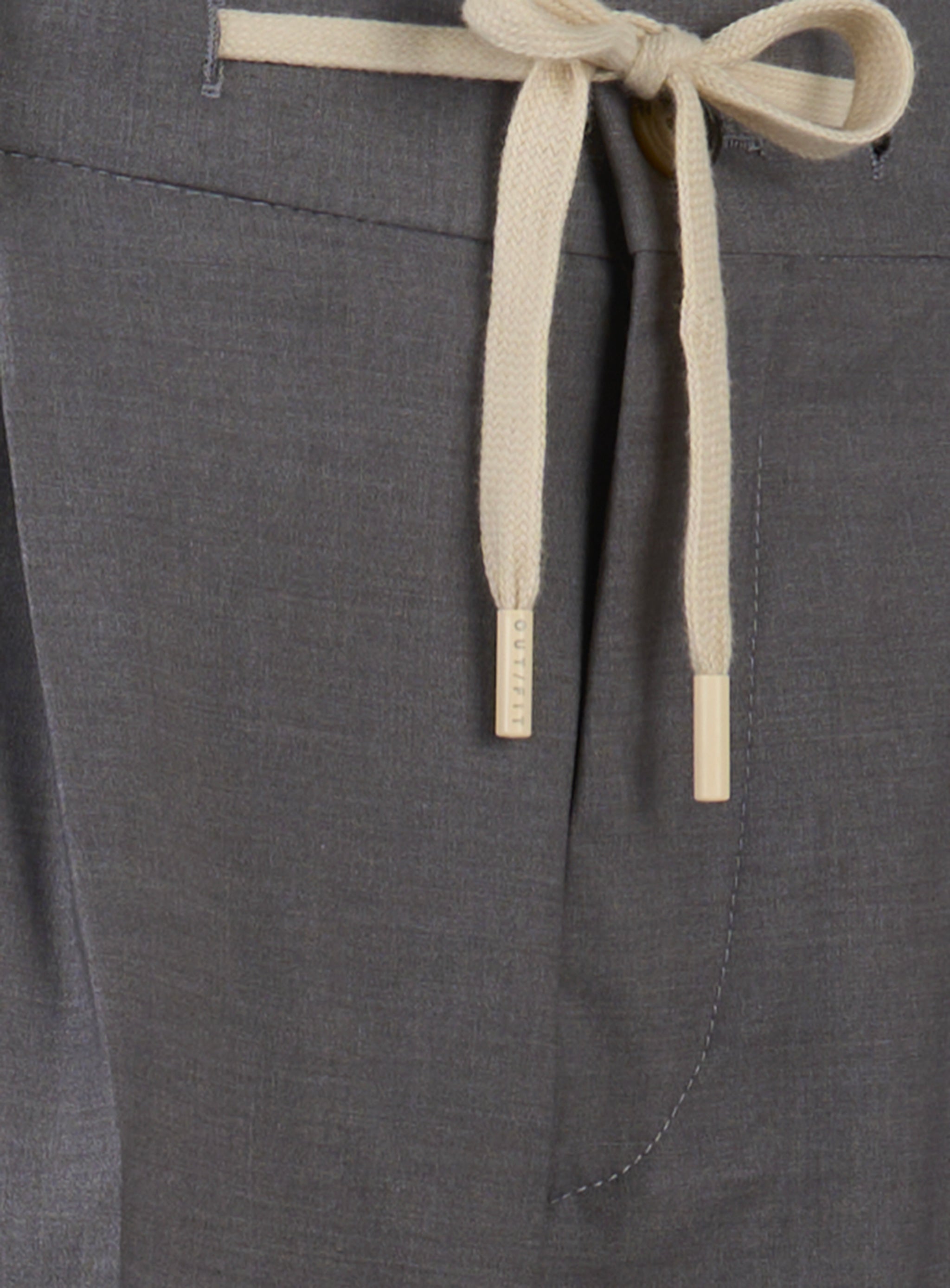 Shorts con elastico in vita Grigio