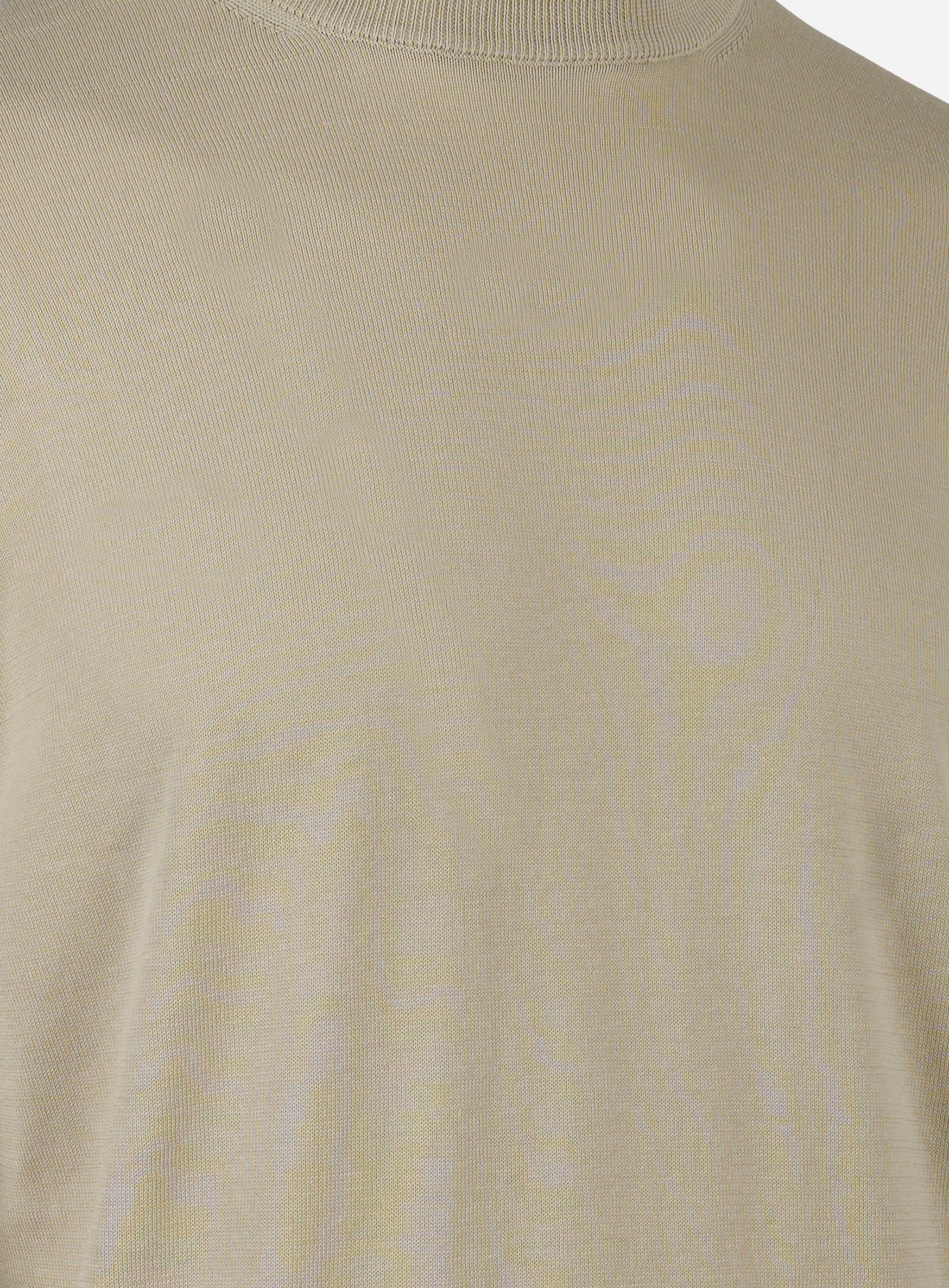 Maglia girocollo finezza 16 Beige
