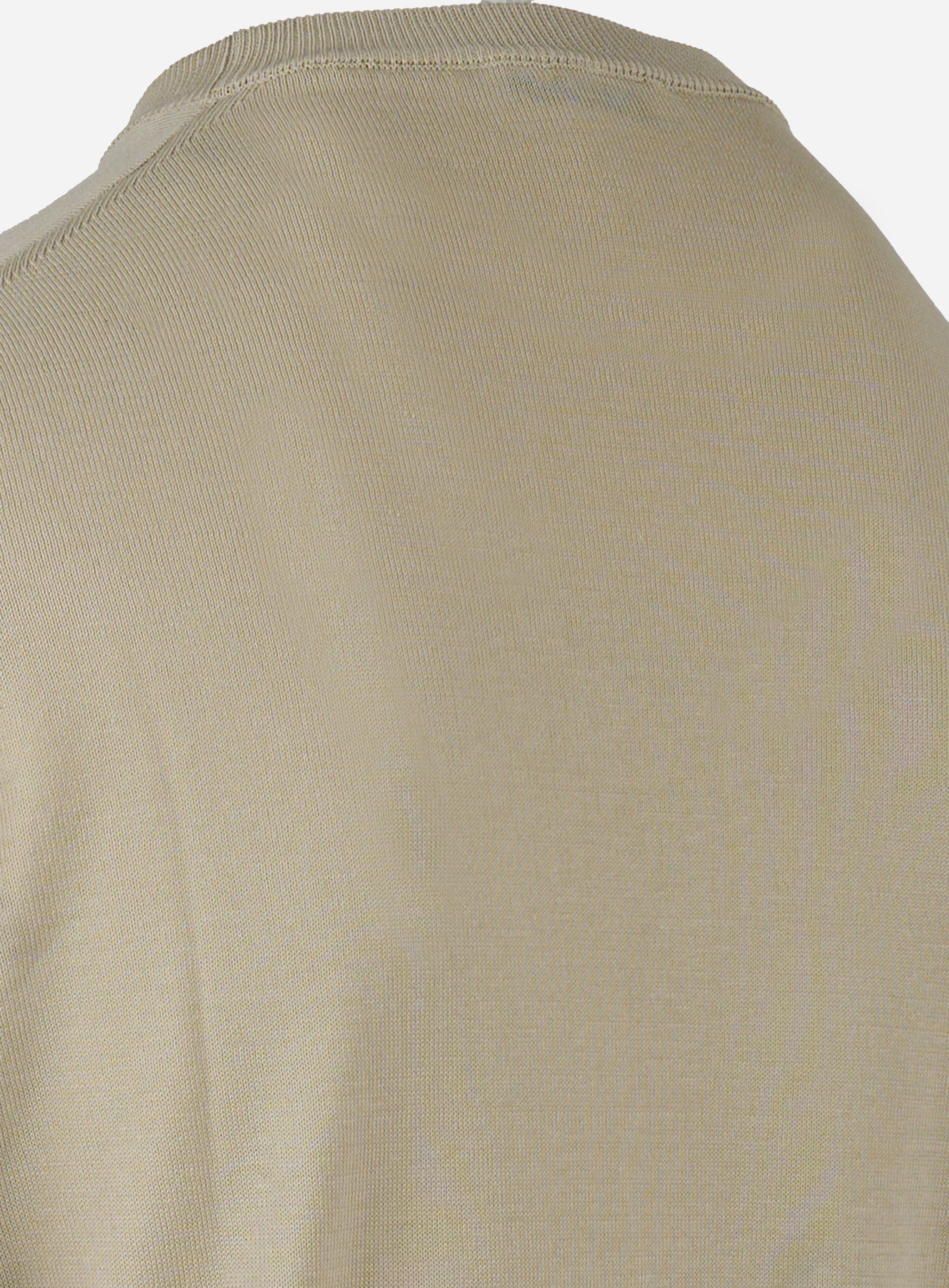 Maglia girocollo finezza 16 Beige
