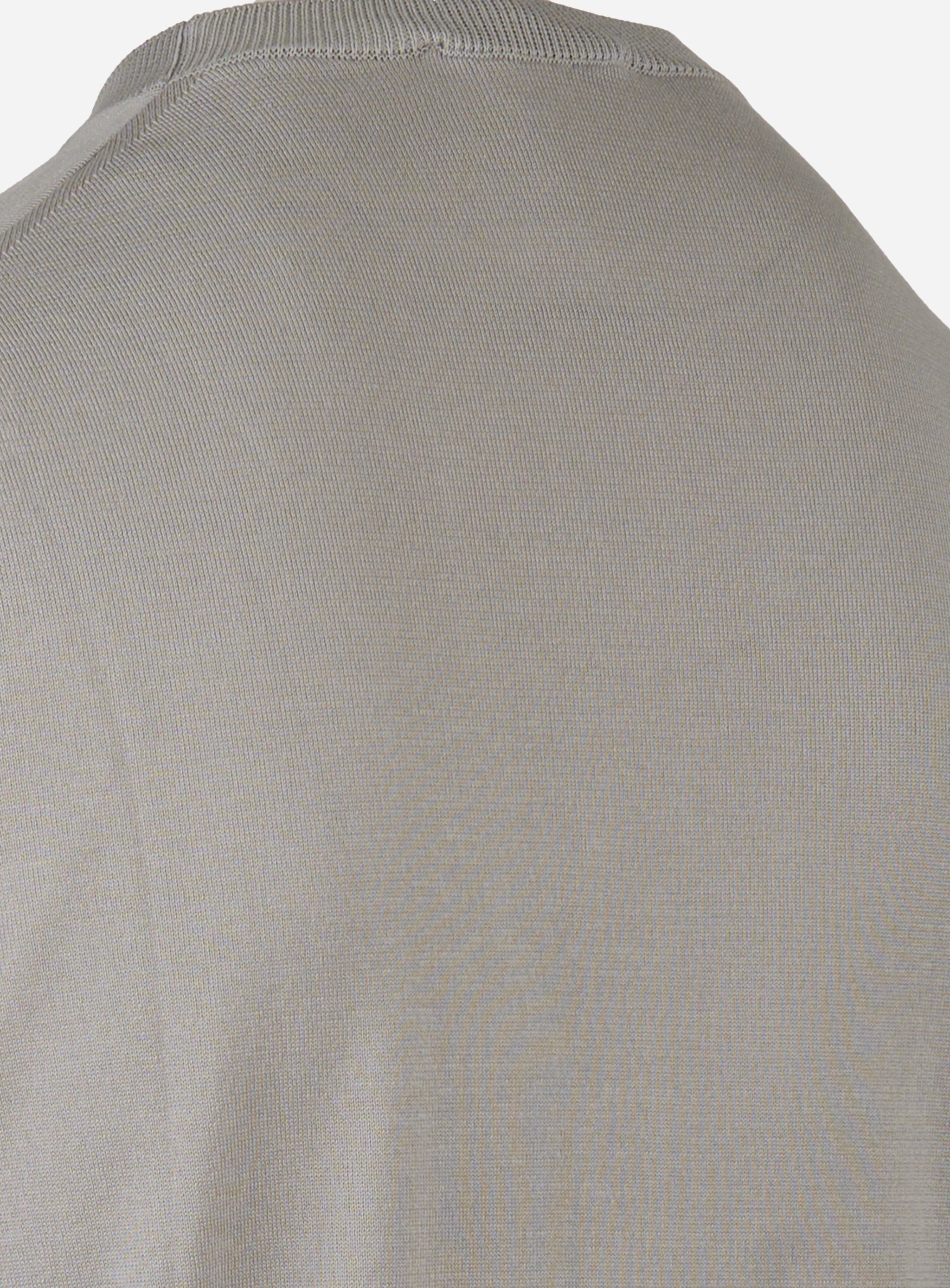 Maglia girocollo maniche corte finezza 18 Grigio