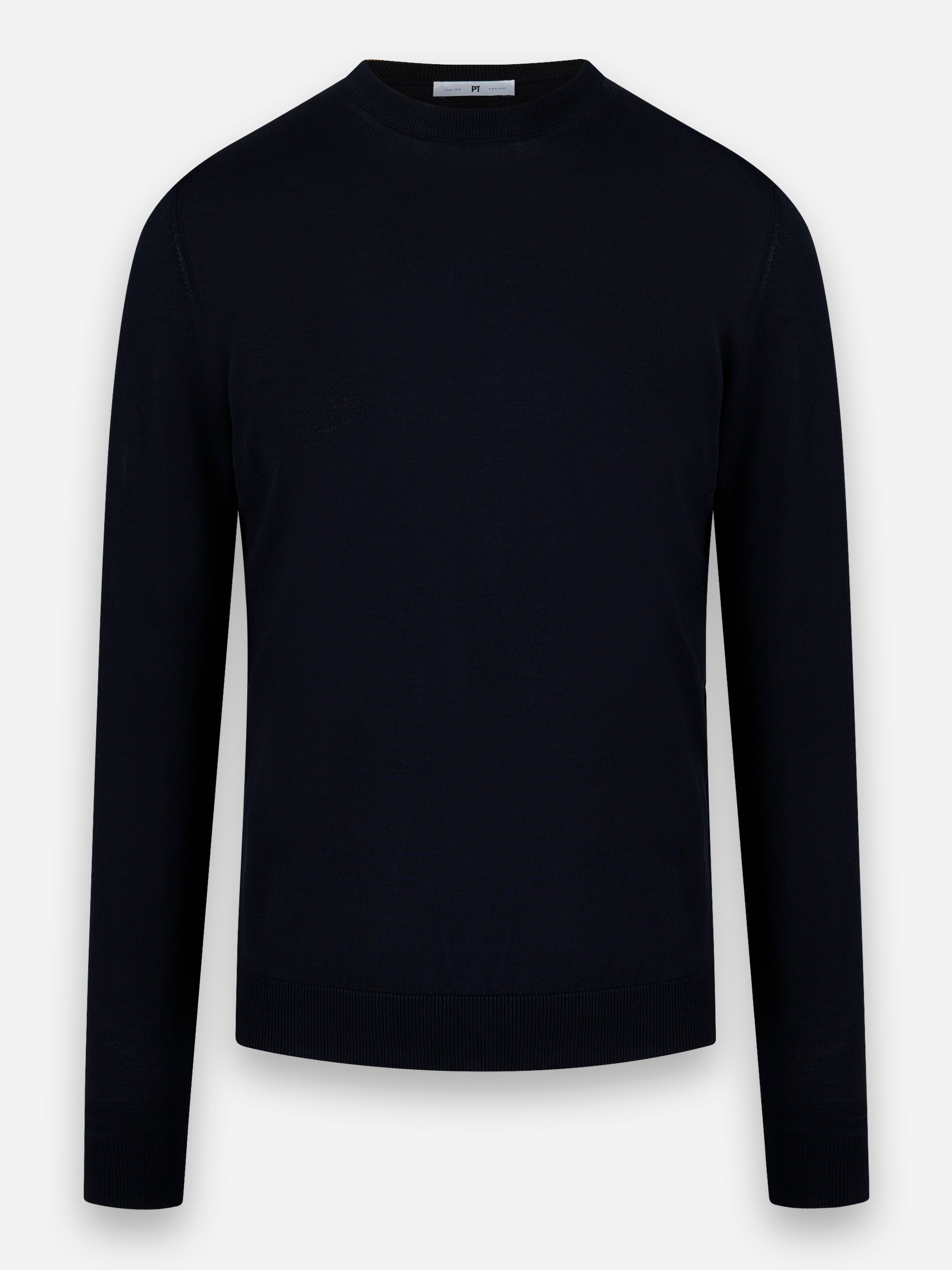Maglia girocollo finezza 16 Blu
