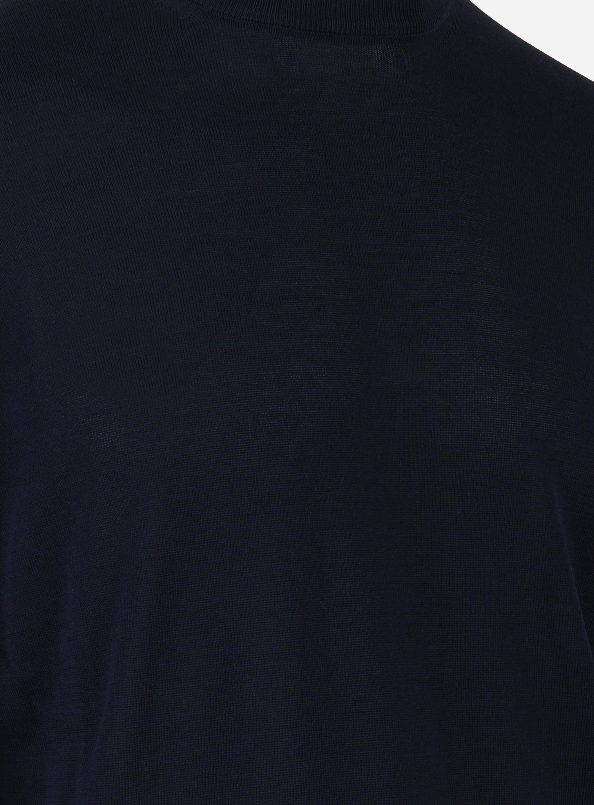 Maglia girocollo finezza 16 Blu