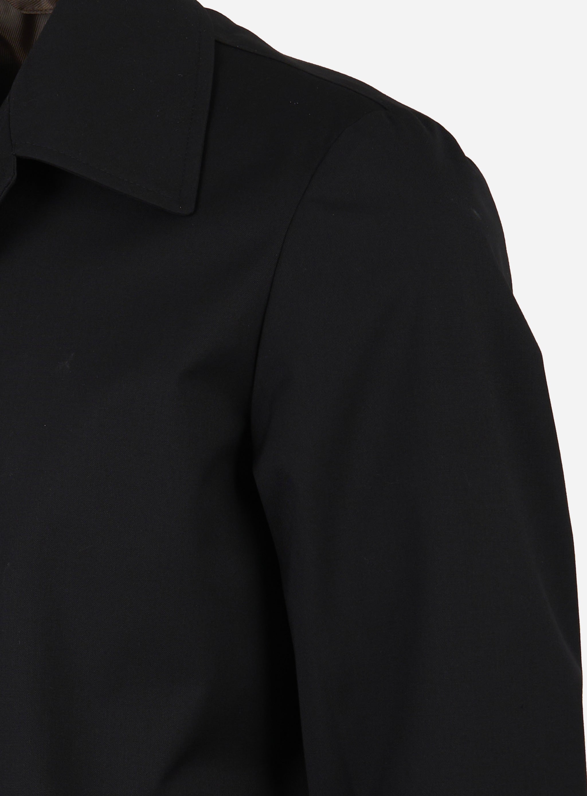 Cappotto sfoderato Nero